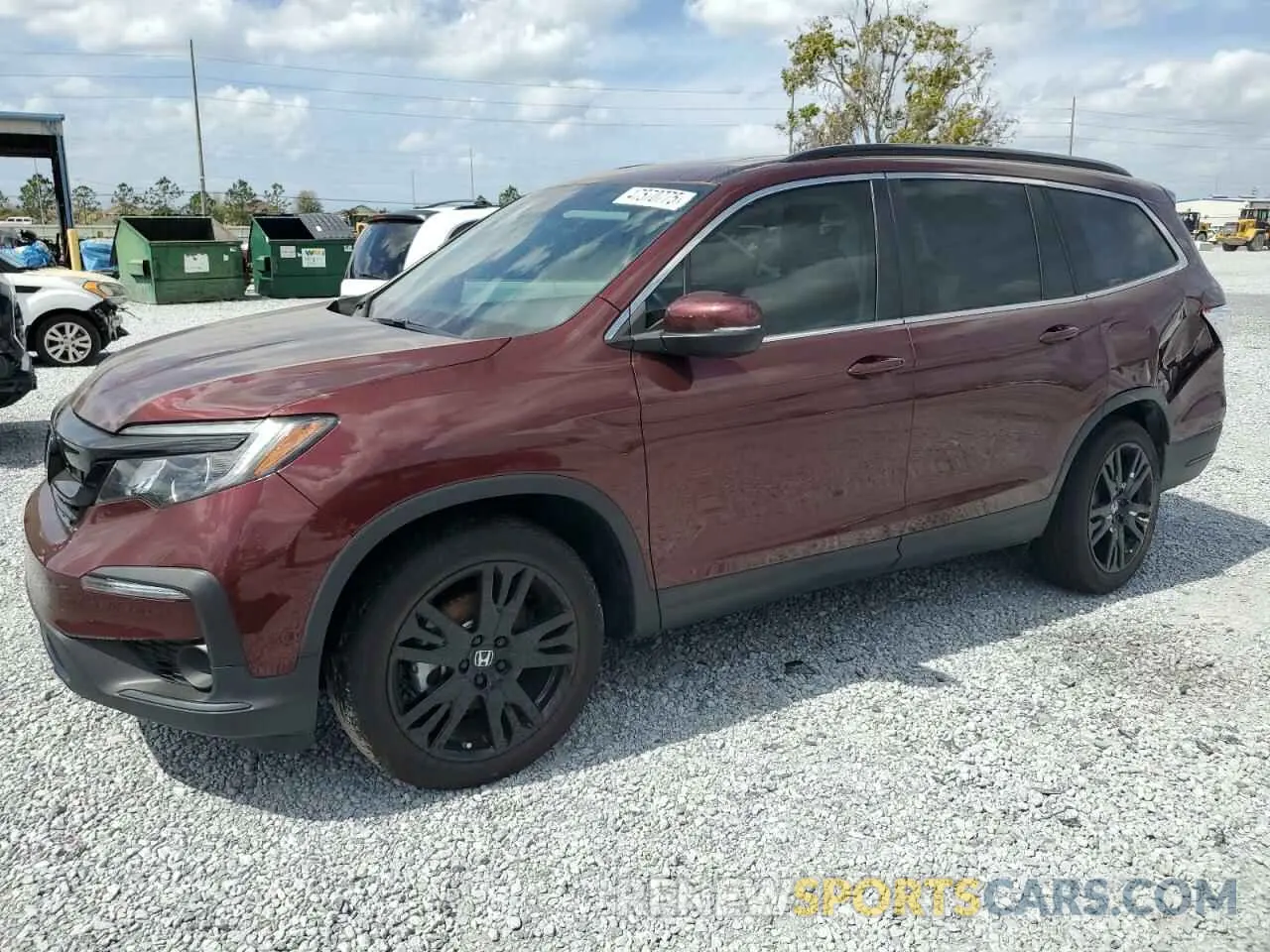 1 fotografías del automóvil dañado 5FNYF6H2XNB030268 HONDA PILOT 2022