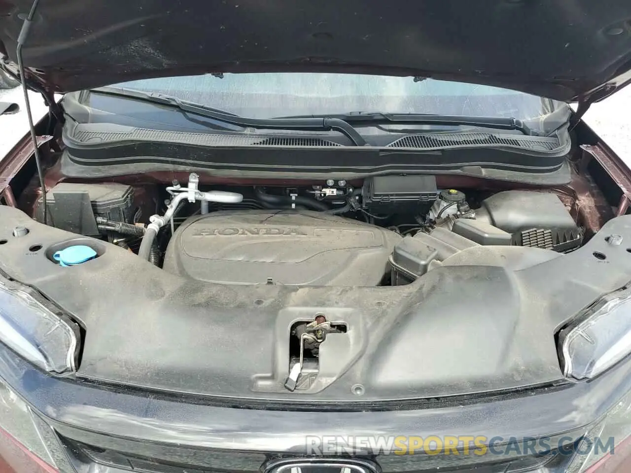 12 fotografías del automóvil dañado 5FNYF6H2XNB030268 HONDA PILOT 2022
