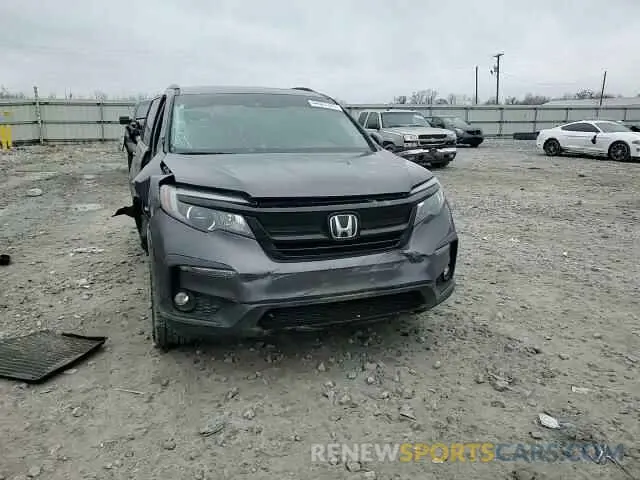 12 fotografías del automóvil dañado 5FNYF6H2XNB040198 HONDA PILOT 2022