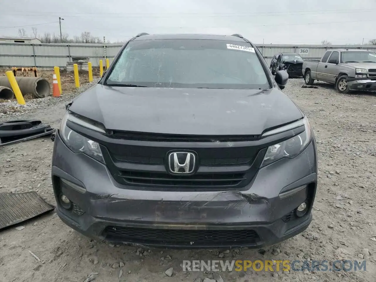 5 fotografías del automóvil dañado 5FNYF6H2XNB040198 HONDA PILOT 2022