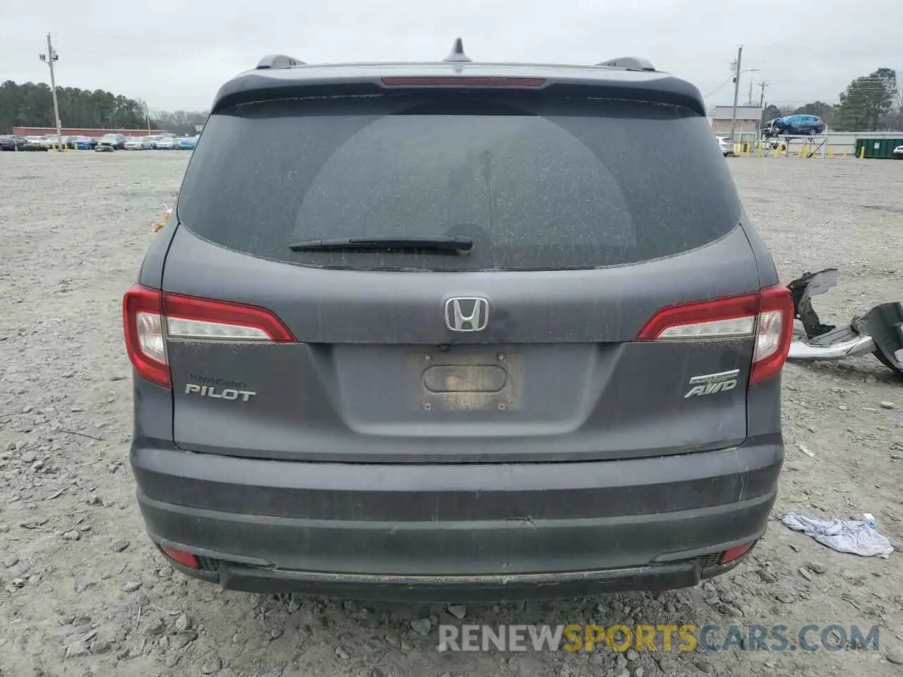 6 fotografías del automóvil dañado 5FNYF6H2XNB040198 HONDA PILOT 2022