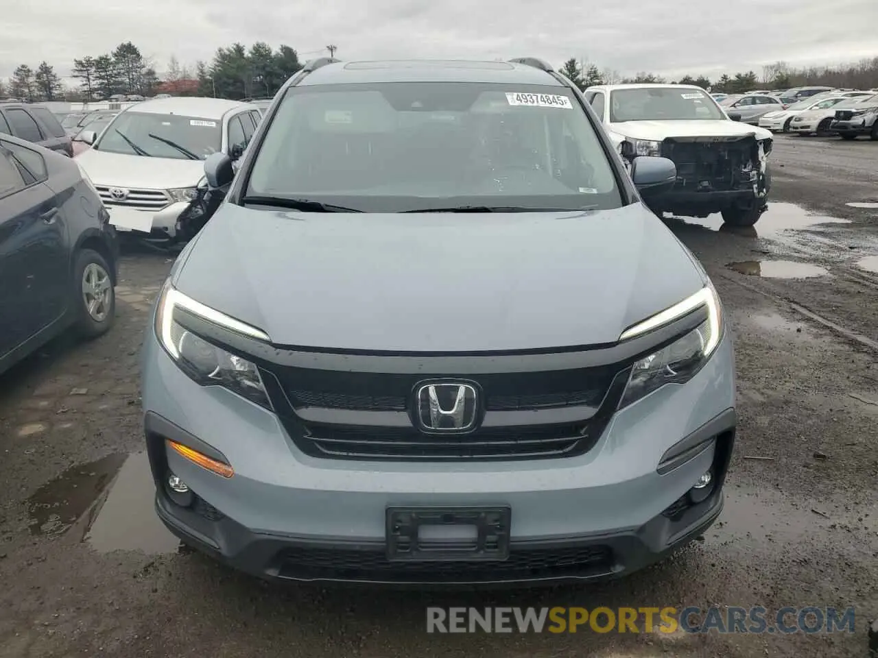 5 fotografías del automóvil dañado 5FNYF6H2XNB105339 HONDA PILOT 2022