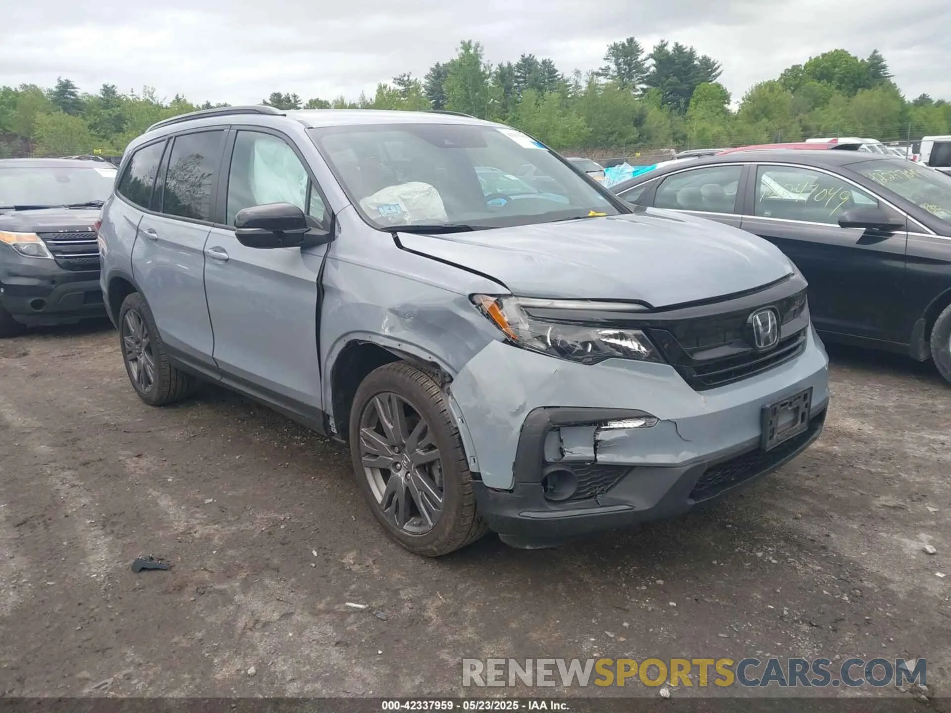 1 fotografías del automóvil dañado 5FNYF6H31NB038980 HONDA PILOT 2022