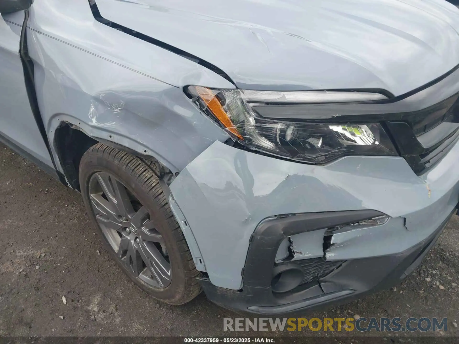 6 fotografías del automóvil dañado 5FNYF6H31NB038980 HONDA PILOT 2022