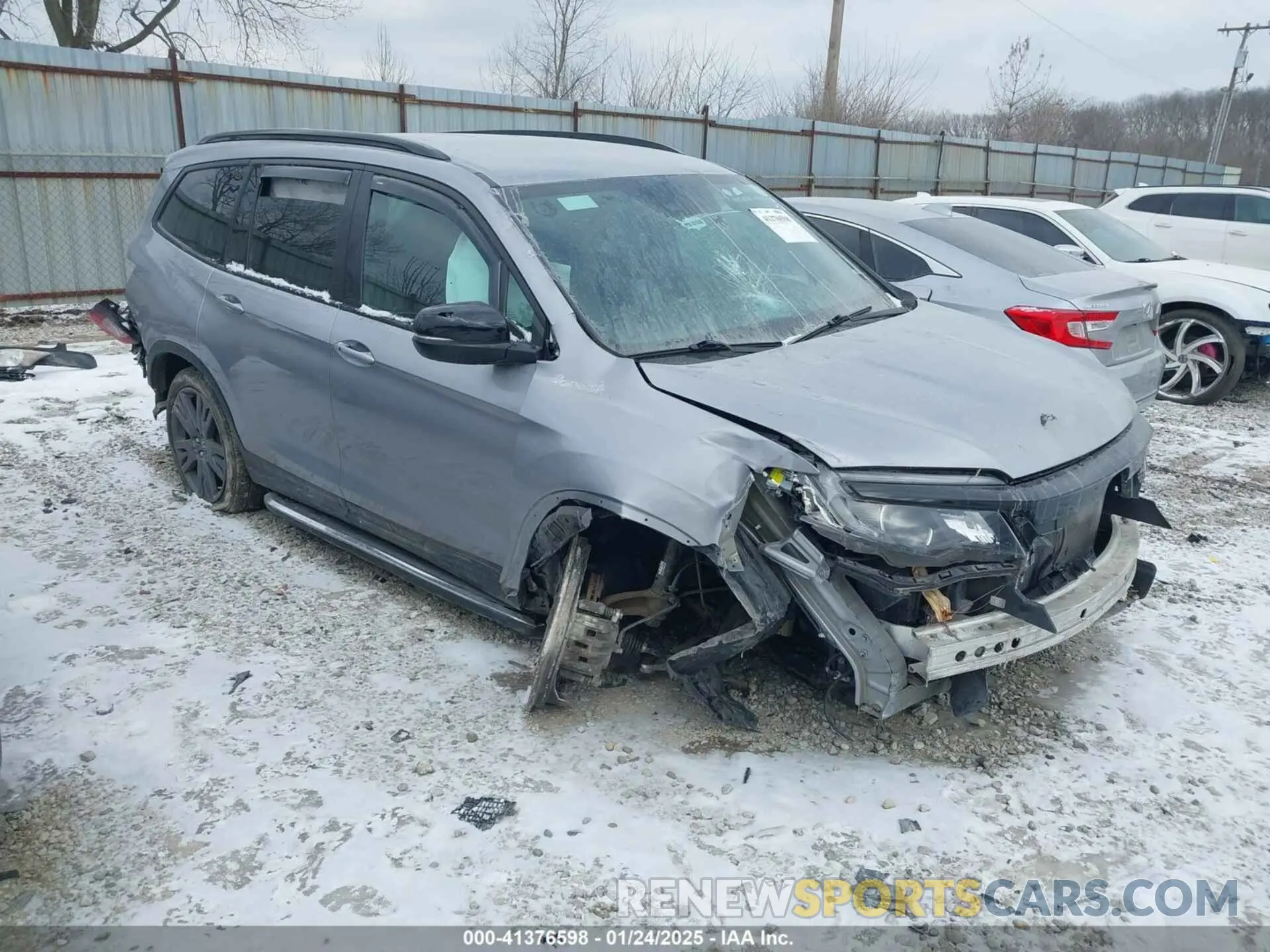 1 fotografías del automóvil dañado 5FNYF6H32NB067016 HONDA PILOT 2022