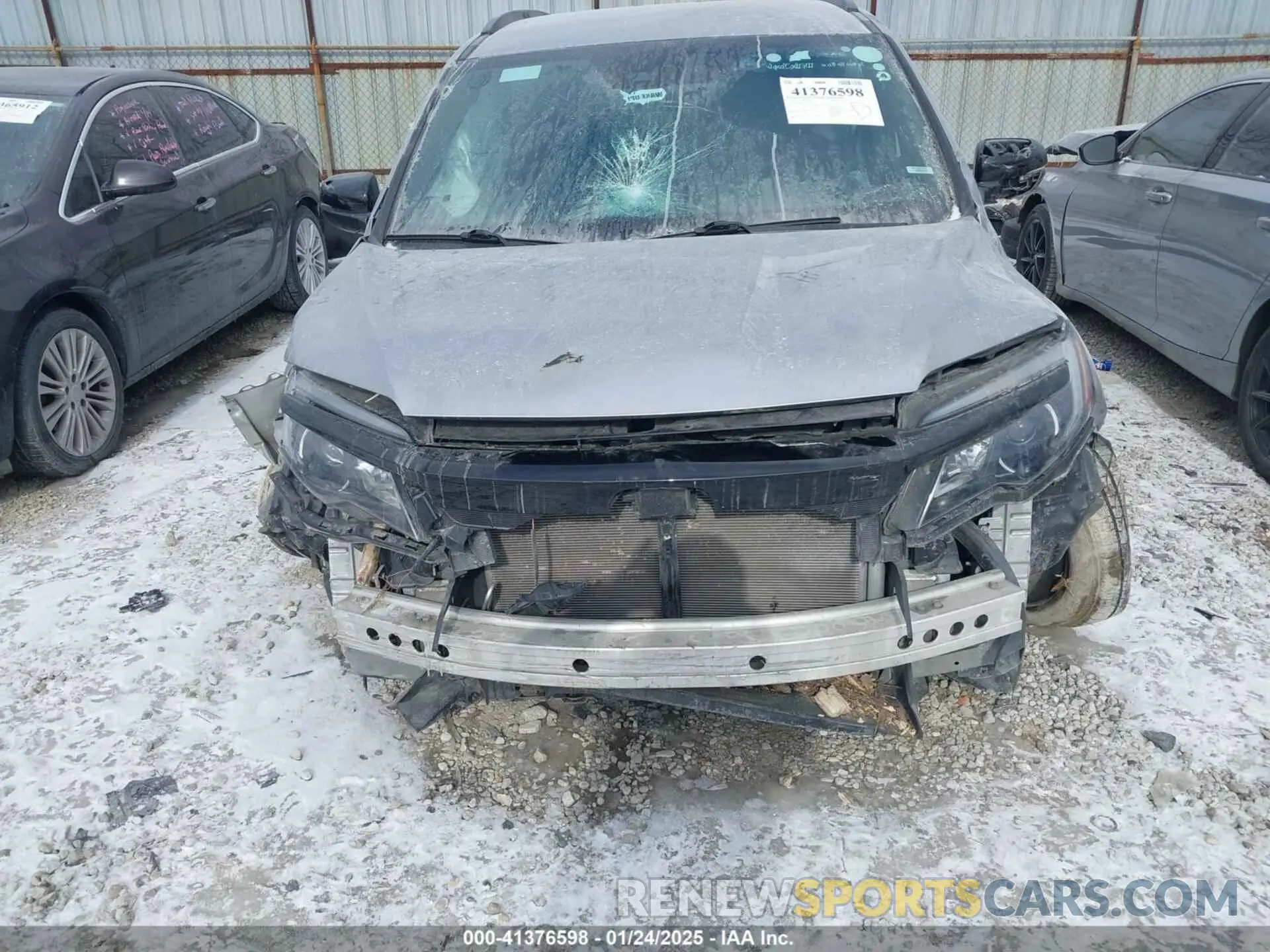 6 fotografías del automóvil dañado 5FNYF6H32NB067016 HONDA PILOT 2022