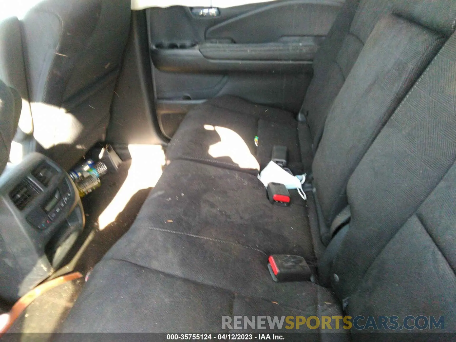 8 fotografías del automóvil dañado 5FNYF6H33NB080275 HONDA PILOT 2022