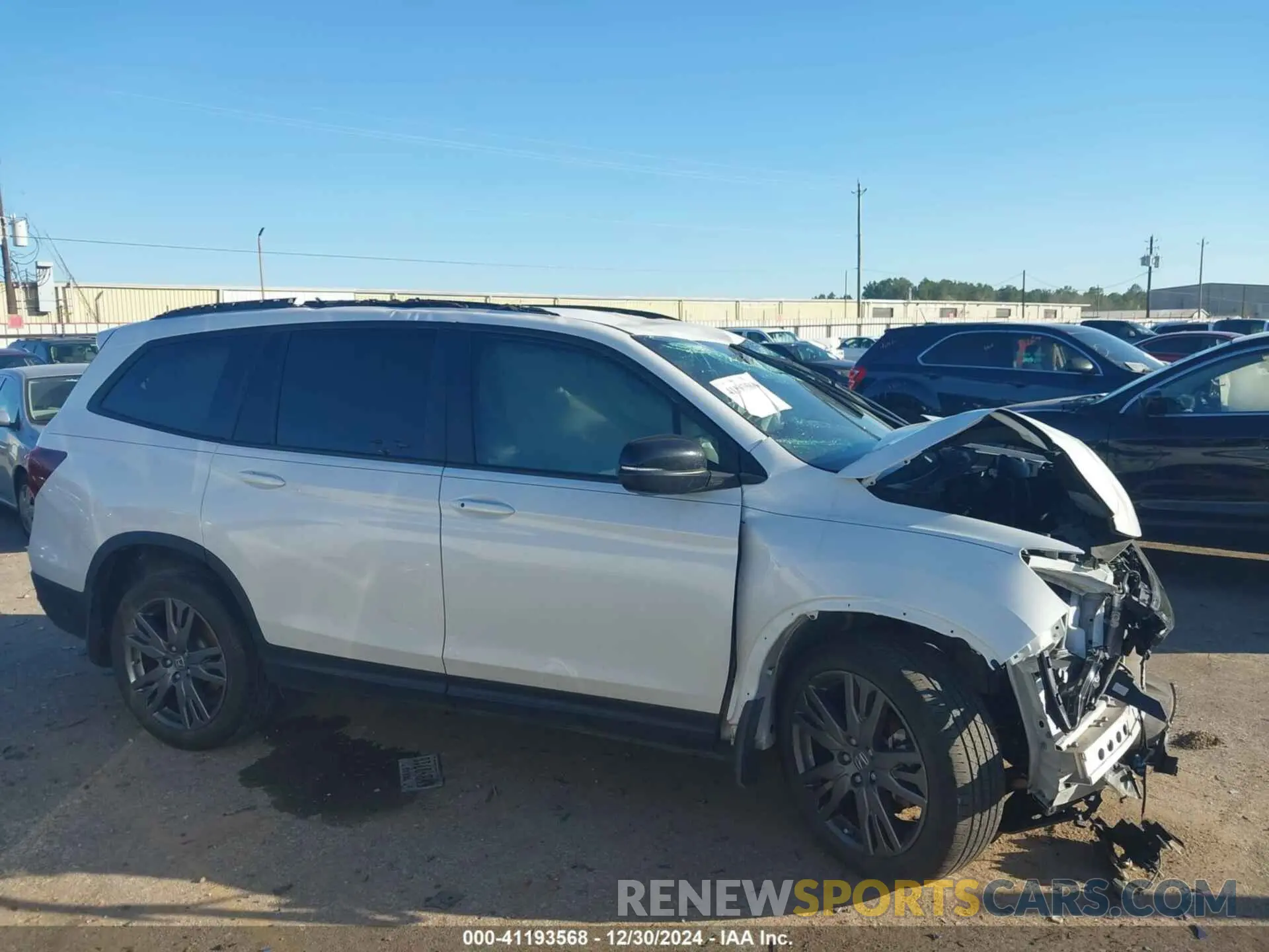 12 fotografías del automóvil dañado 5FNYF6H38NB099307 HONDA PILOT 2022