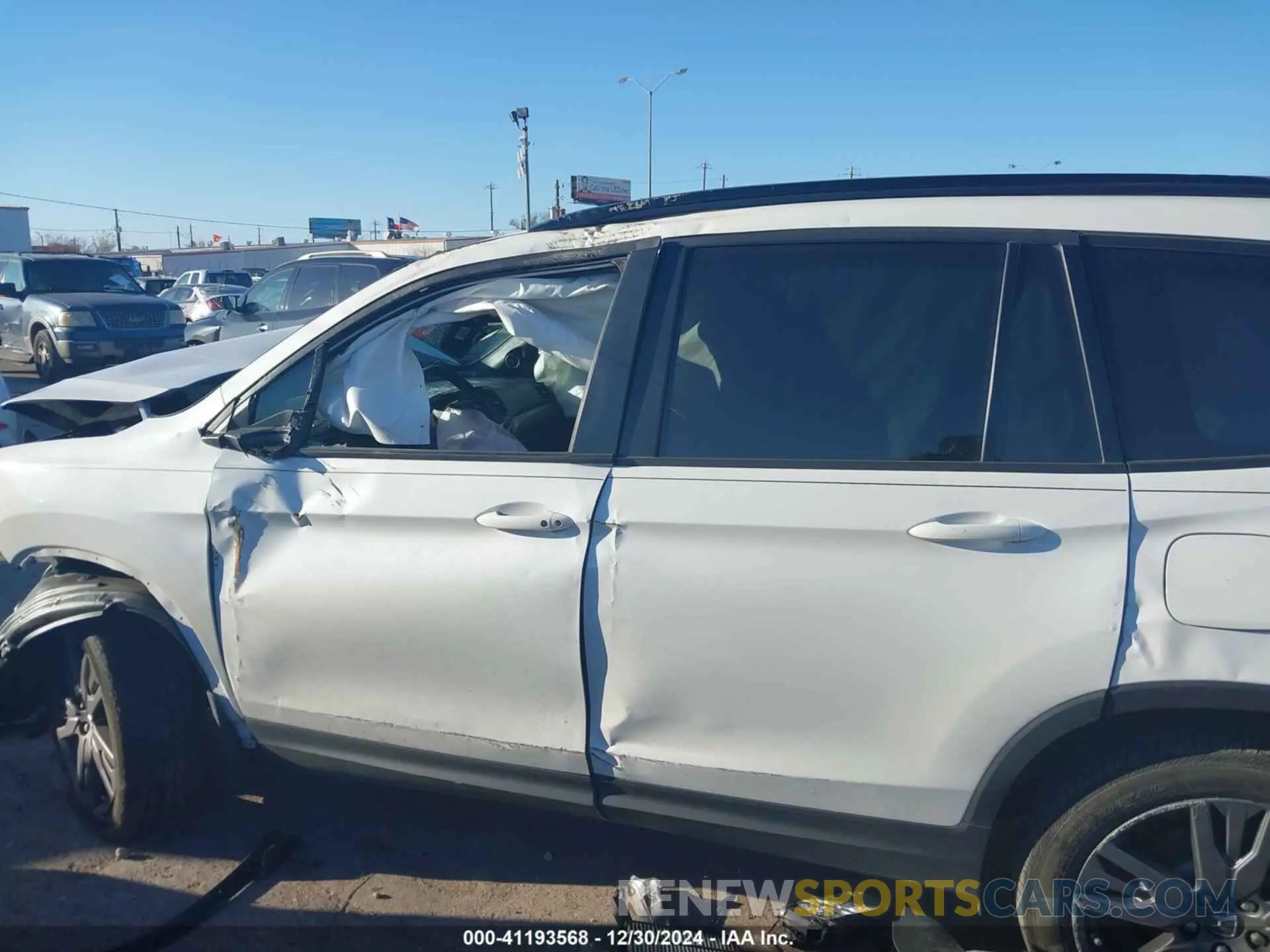 6 fotografías del automóvil dañado 5FNYF6H38NB099307 HONDA PILOT 2022