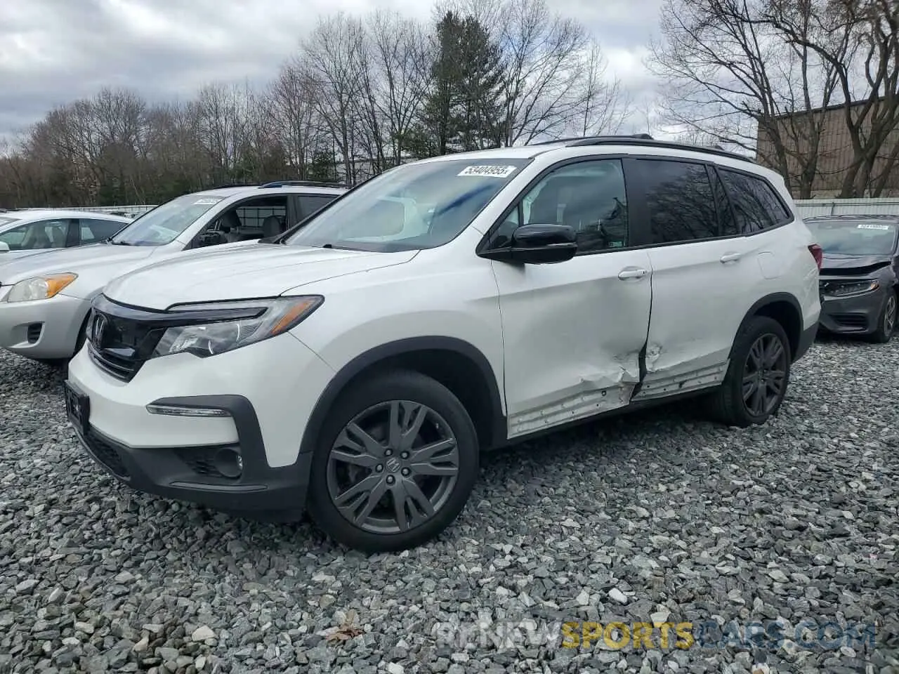 1 fotografías del automóvil dañado 5FNYF6H3XNB067538 HONDA PILOT 2022