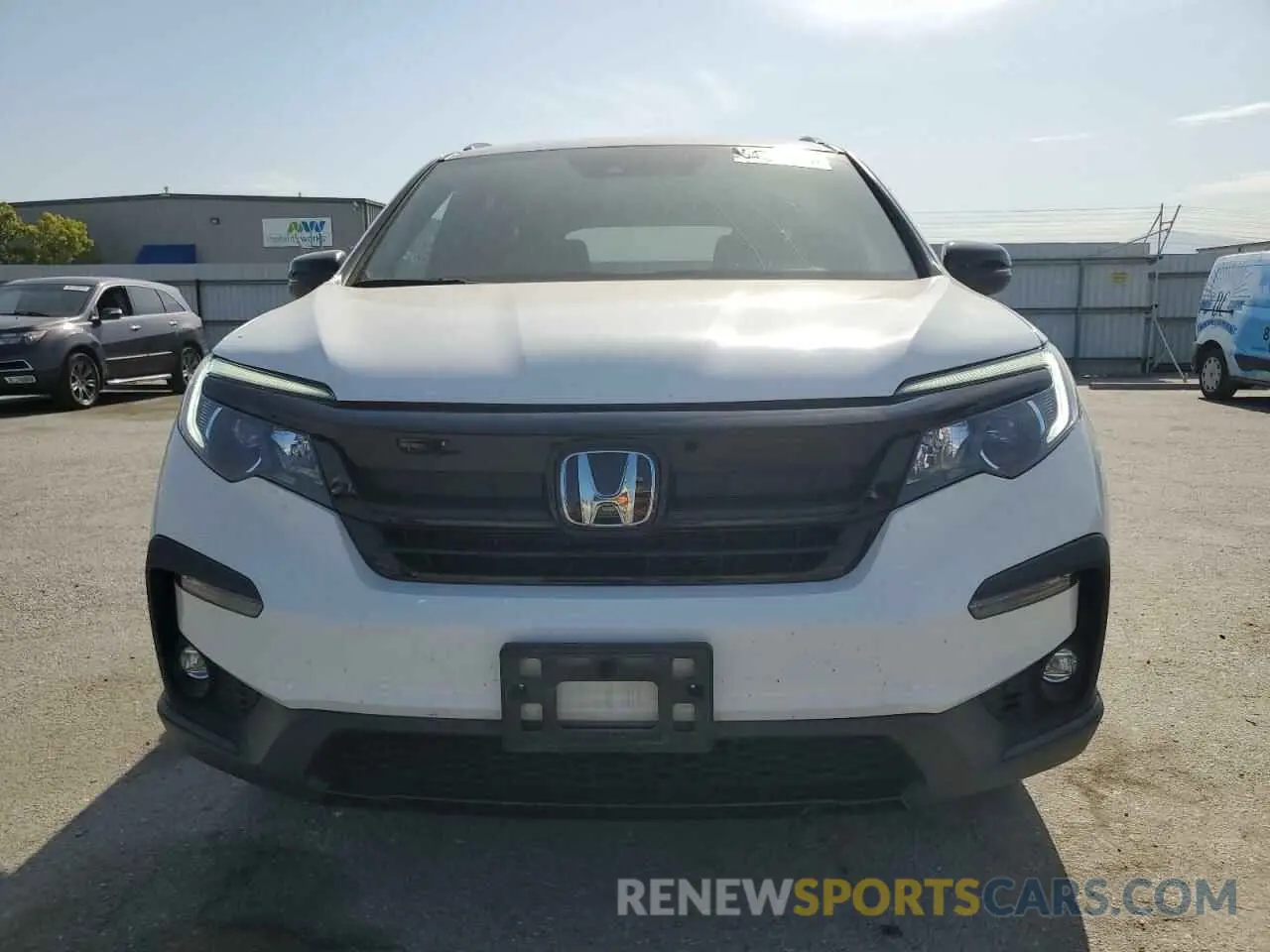 5 fotografías del automóvil dañado 5FNYF6H3XNB099339 HONDA PILOT 2022
