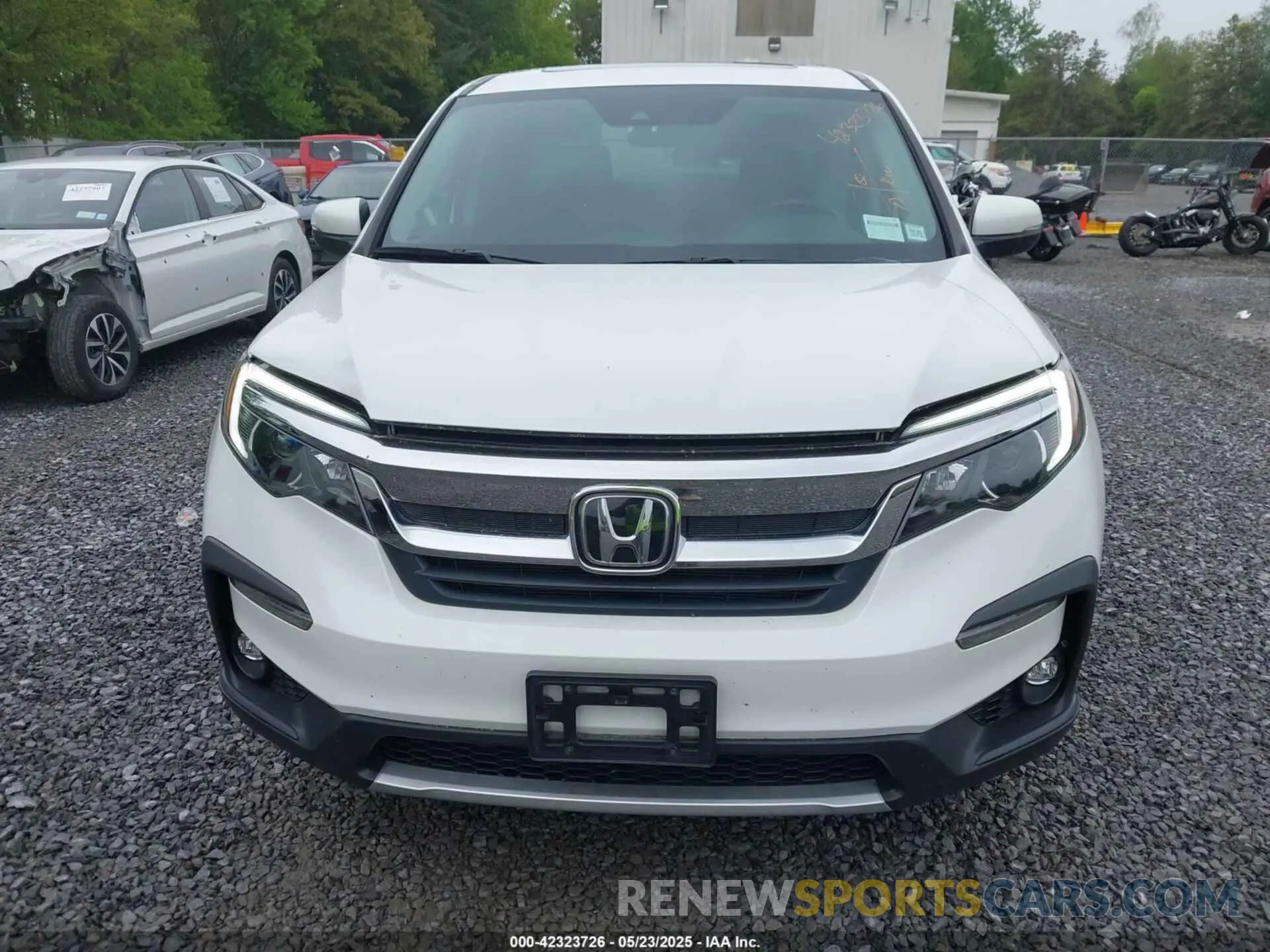 12 fotografías del automóvil dañado 5FNYF6H50NB036994 HONDA PILOT 2022