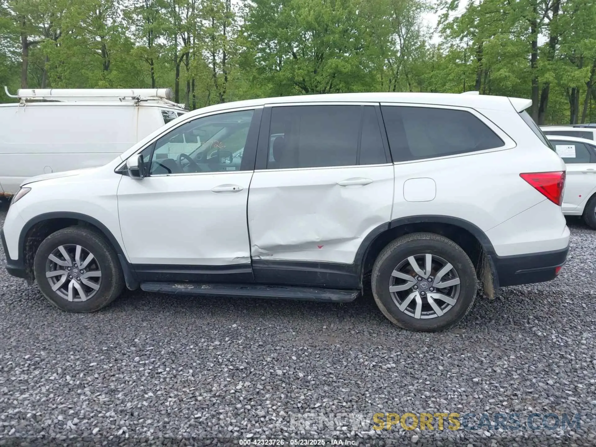 14 fotografías del automóvil dañado 5FNYF6H50NB036994 HONDA PILOT 2022