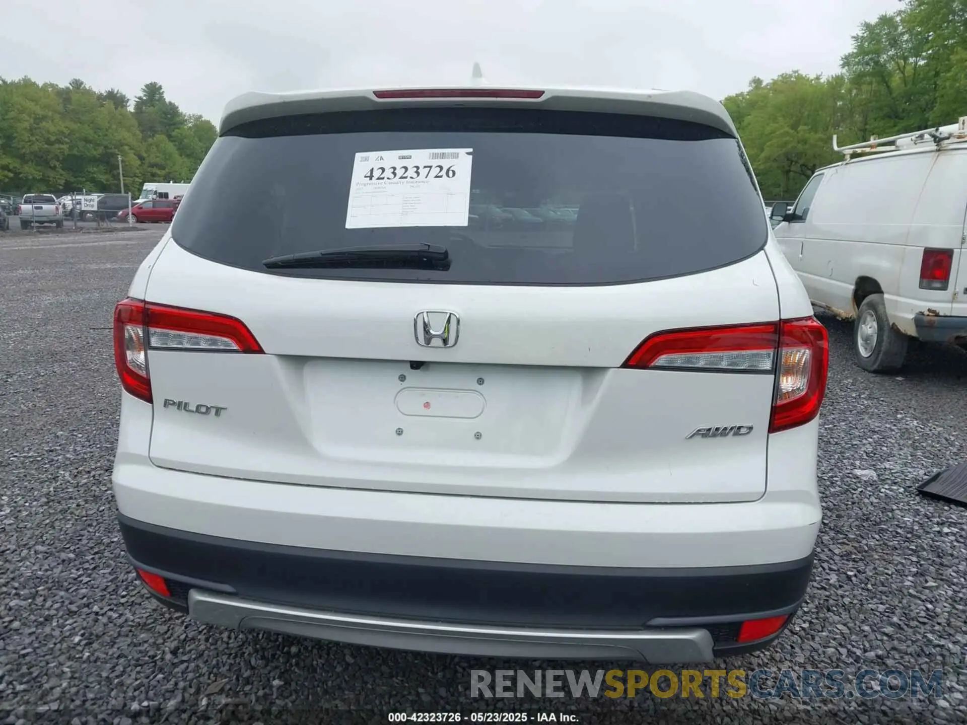 16 fotografías del automóvil dañado 5FNYF6H50NB036994 HONDA PILOT 2022