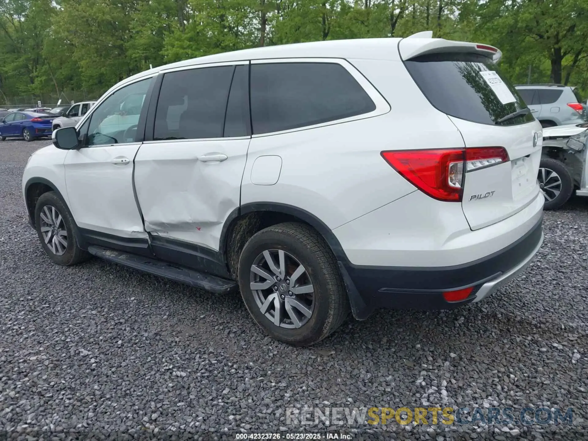 3 fotografías del automóvil dañado 5FNYF6H50NB036994 HONDA PILOT 2022