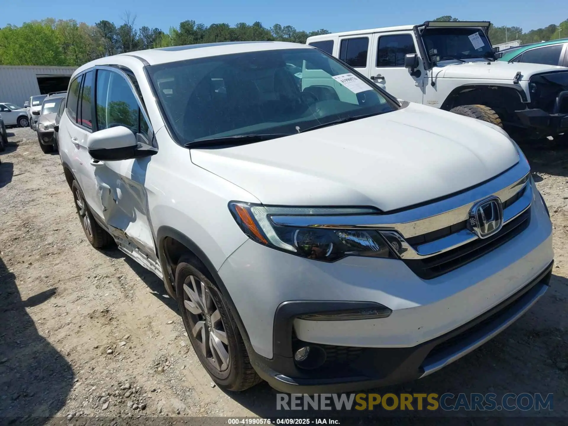 1 fotografías del automóvil dañado 5FNYF6H51NB014258 HONDA PILOT 2022