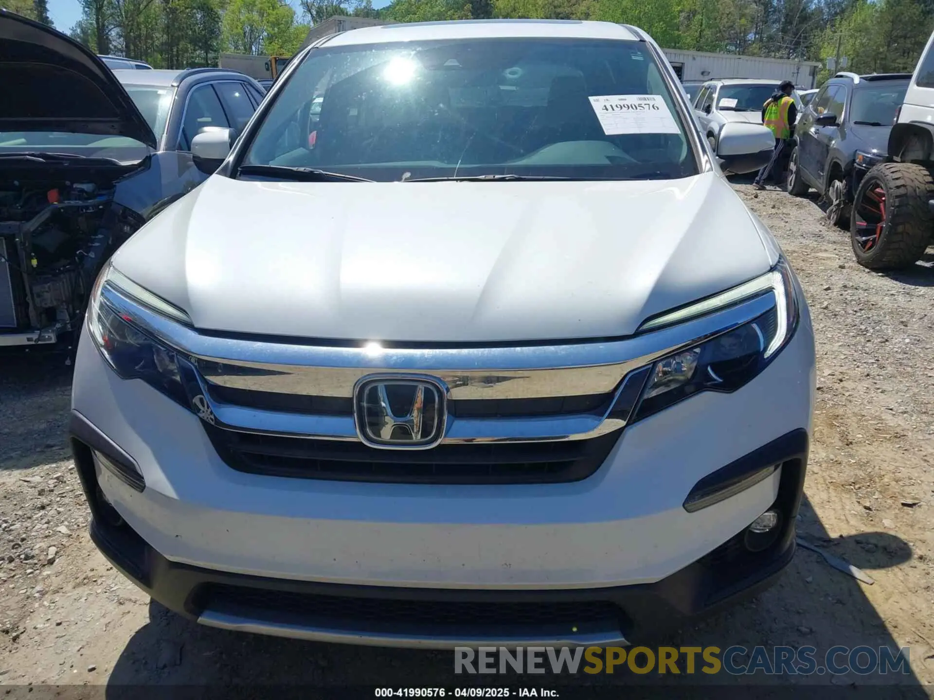 12 fotografías del automóvil dañado 5FNYF6H51NB014258 HONDA PILOT 2022