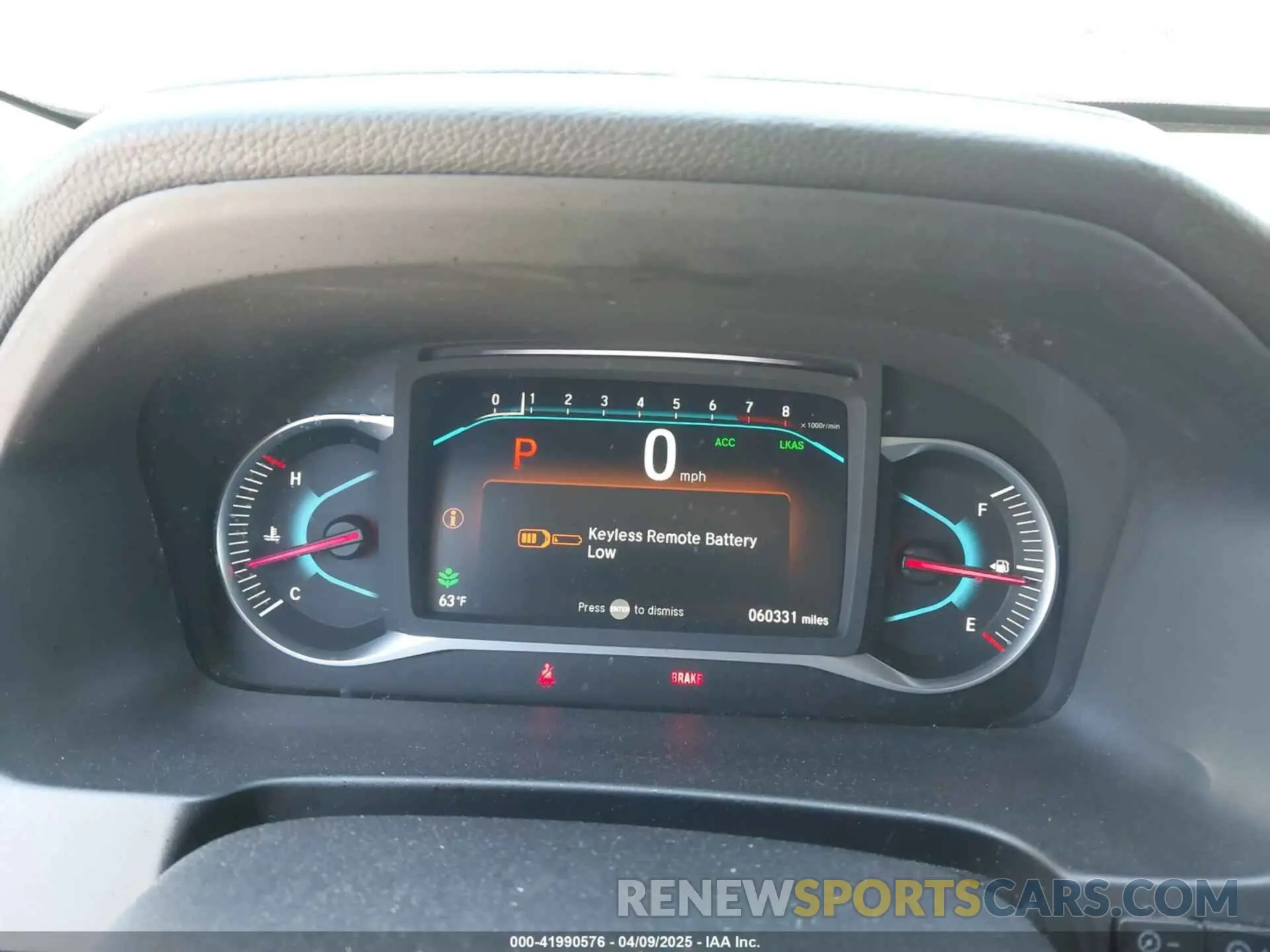 7 fotografías del automóvil dañado 5FNYF6H51NB014258 HONDA PILOT 2022