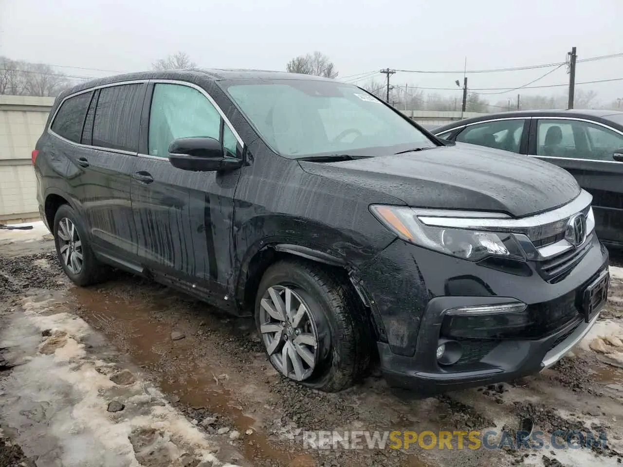 4 fotografías del automóvil dañado 5FNYF6H52NB009313 HONDA PILOT 2022