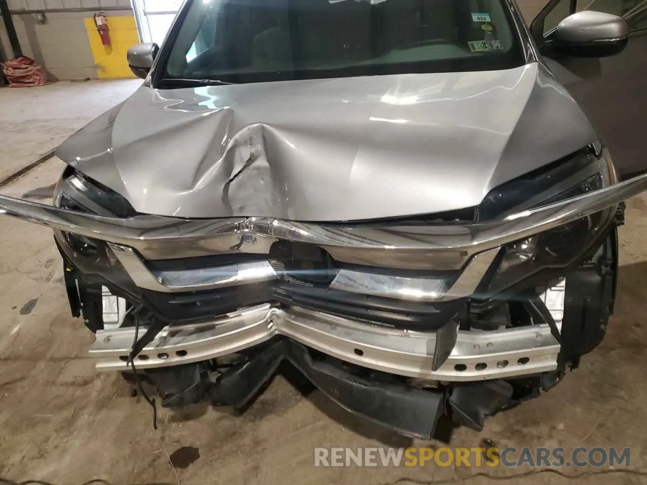 13 fotografías del automóvil dañado 5FNYF6H54NB006848 HONDA PILOT 2022