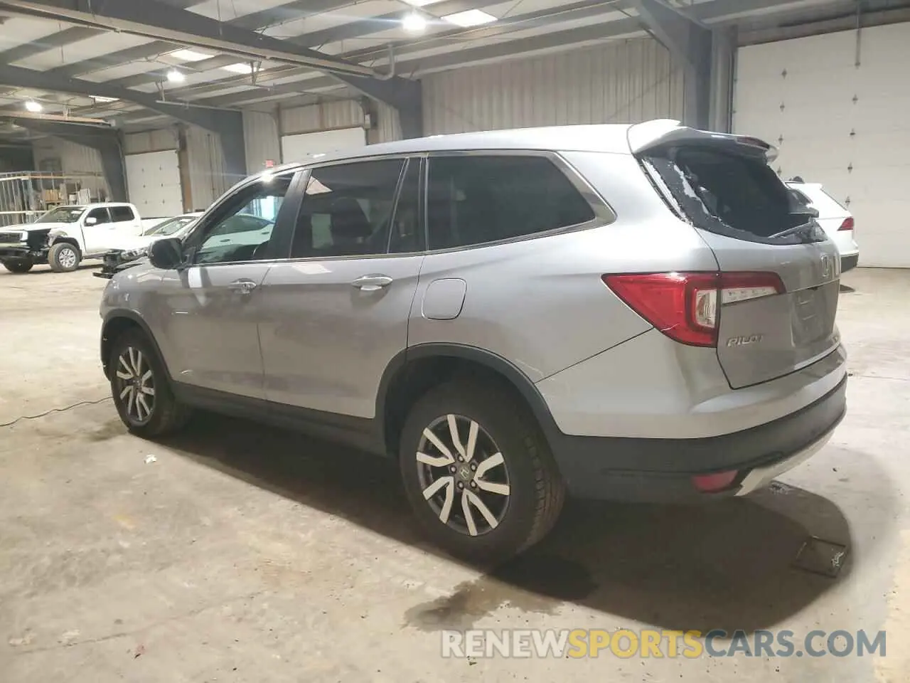 2 fotografías del automóvil dañado 5FNYF6H54NB006848 HONDA PILOT 2022