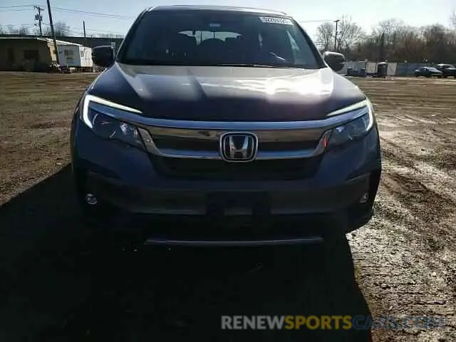 11 fotografías del automóvil dañado 5FNYF6H55NB023156 HONDA PILOT 2022