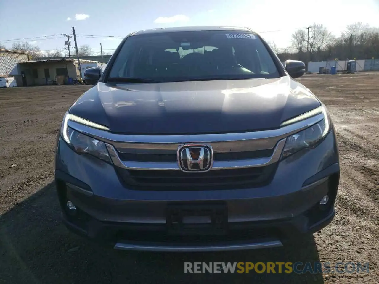 5 fotografías del automóvil dañado 5FNYF6H55NB023156 HONDA PILOT 2022