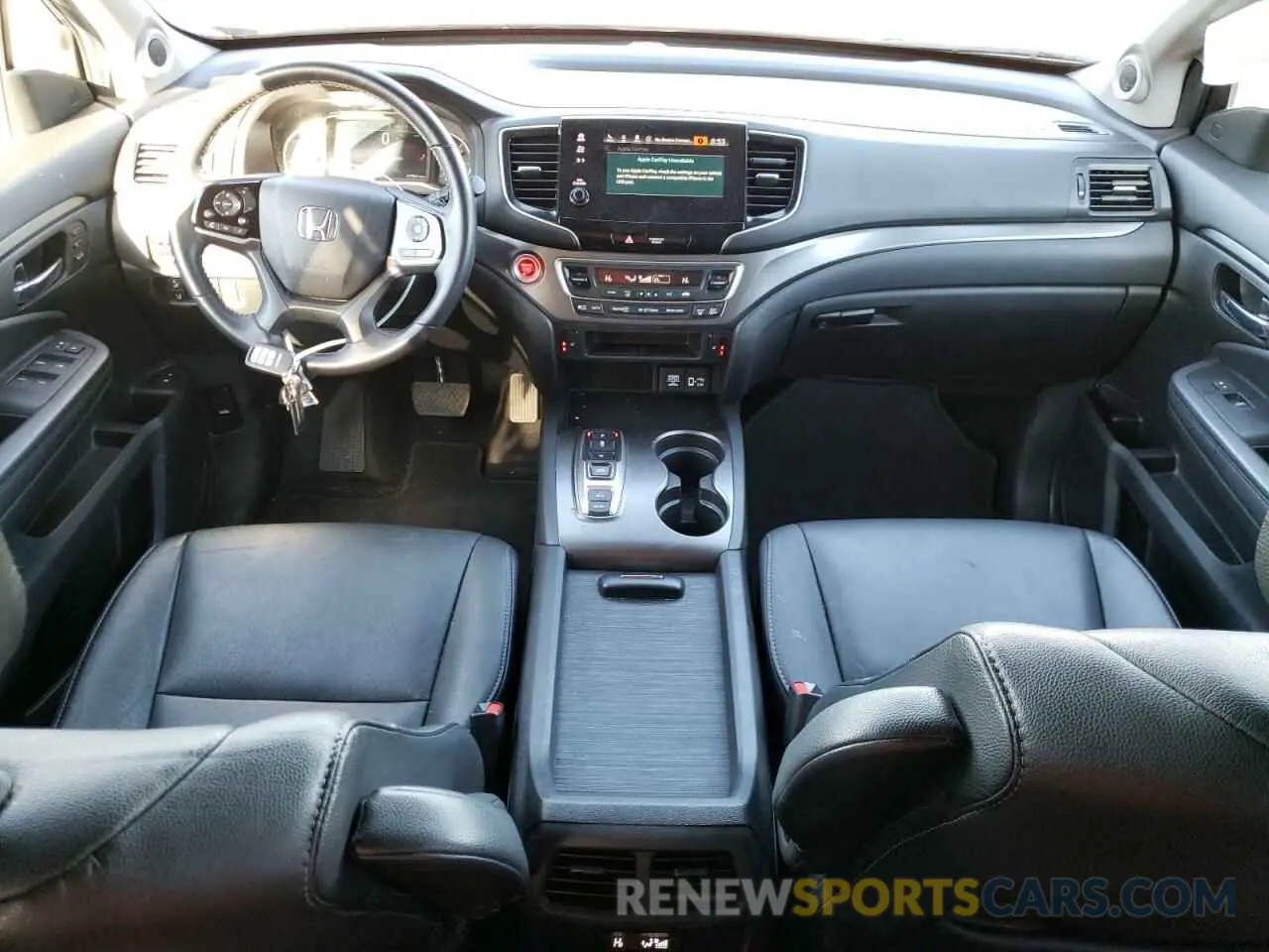 8 fotografías del automóvil dañado 5FNYF6H55NB023156 HONDA PILOT 2022