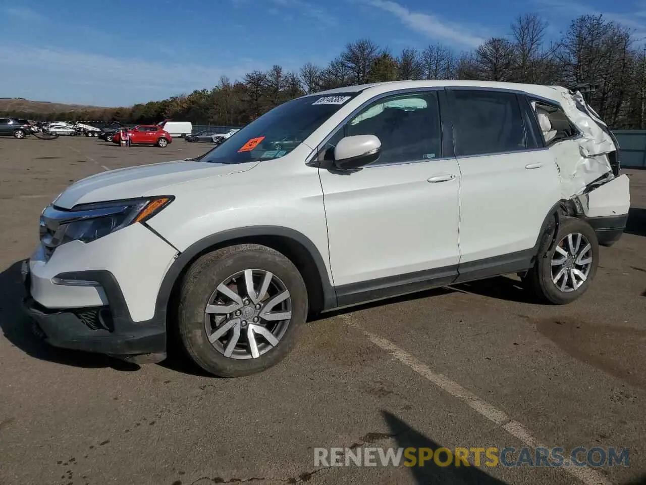 1 fotografías del automóvil dañado 5FNYF6H55NB095507 HONDA PILOT 2022