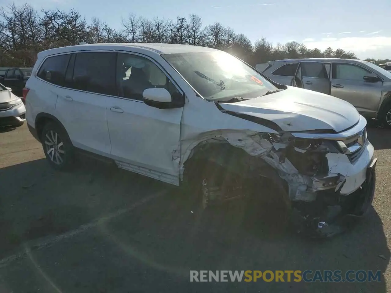 4 fotografías del automóvil dañado 5FNYF6H55NB095507 HONDA PILOT 2022