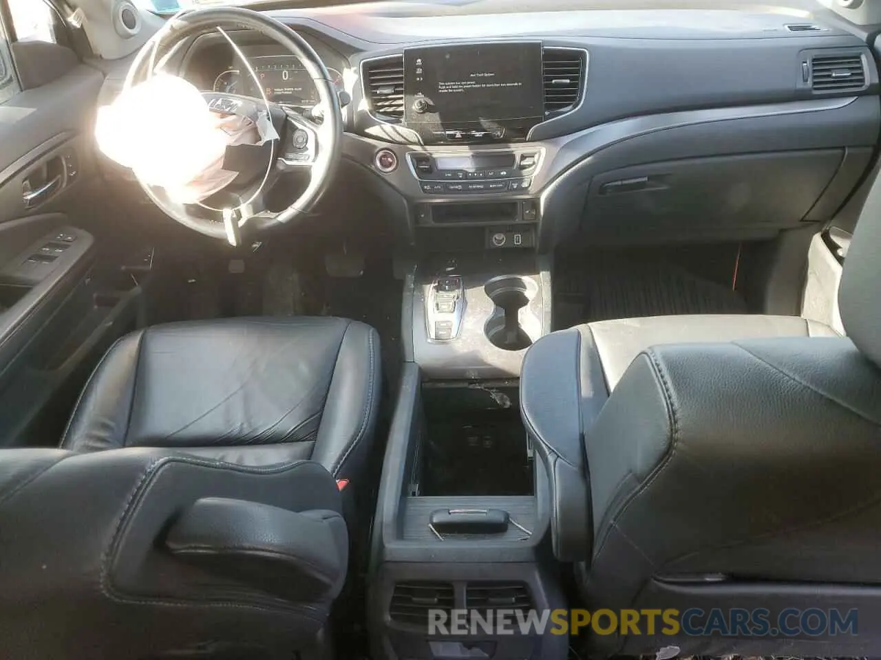 8 fotografías del automóvil dañado 5FNYF6H55NB095507 HONDA PILOT 2022