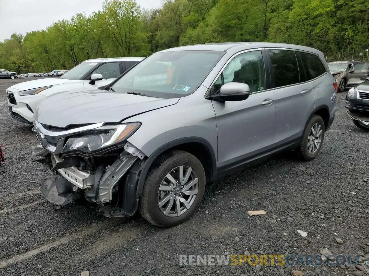 1 fotografías del automóvil dañado 5FNYF6H57NB037785 HONDA PILOT 2022