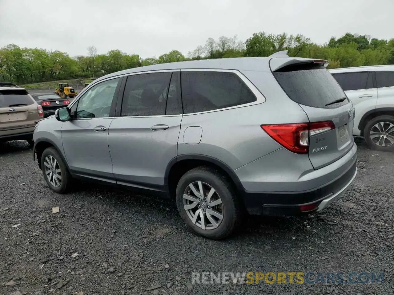 2 fotografías del automóvil dañado 5FNYF6H57NB037785 HONDA PILOT 2022