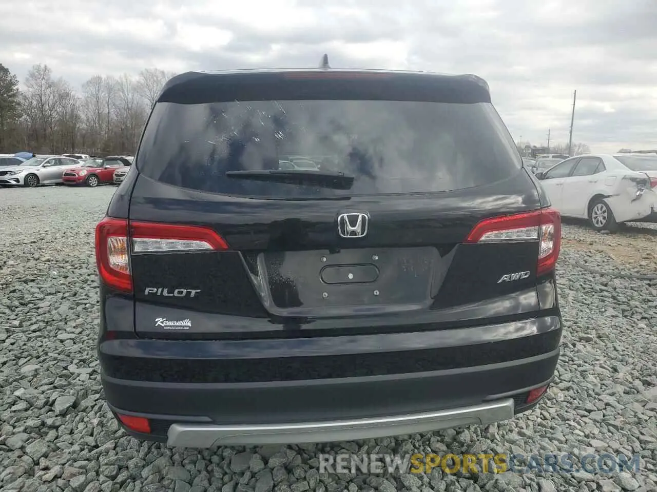 6 fotografías del automóvil dañado 5FNYF6H58NB017092 HONDA PILOT 2022