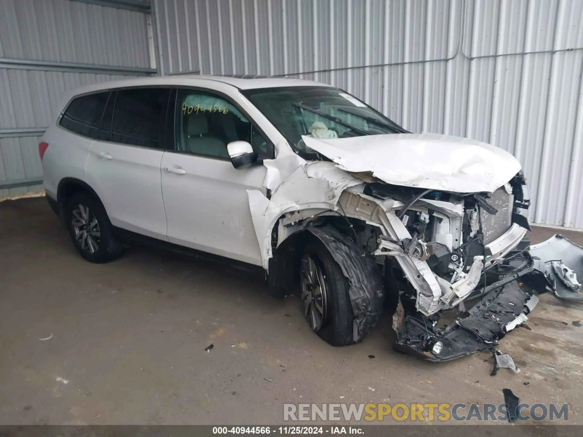 1 fotografías del automóvil dañado 5FNYF6H58NB097283 HONDA PILOT 2022