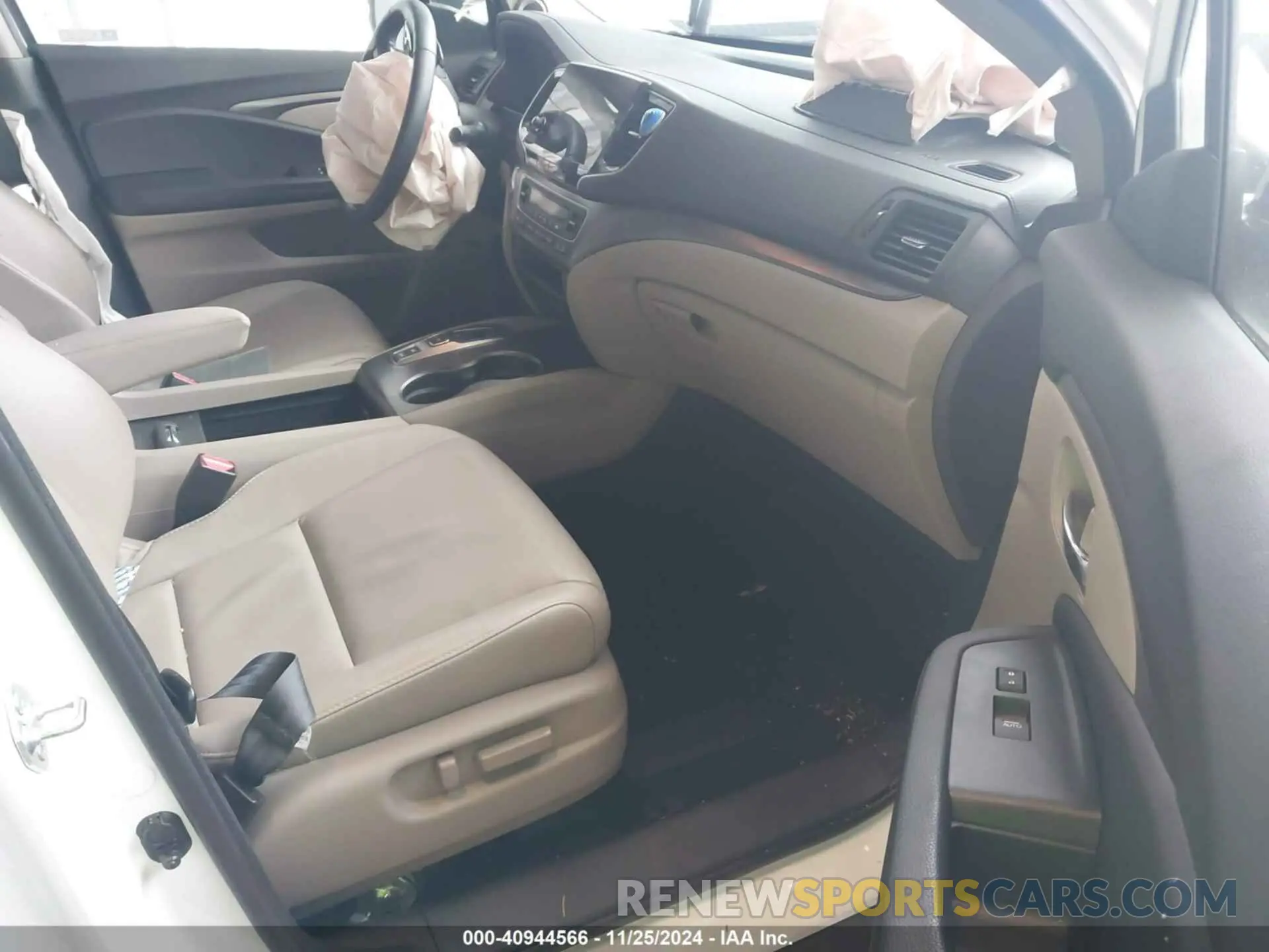 5 fotografías del automóvil dañado 5FNYF6H58NB097283 HONDA PILOT 2022