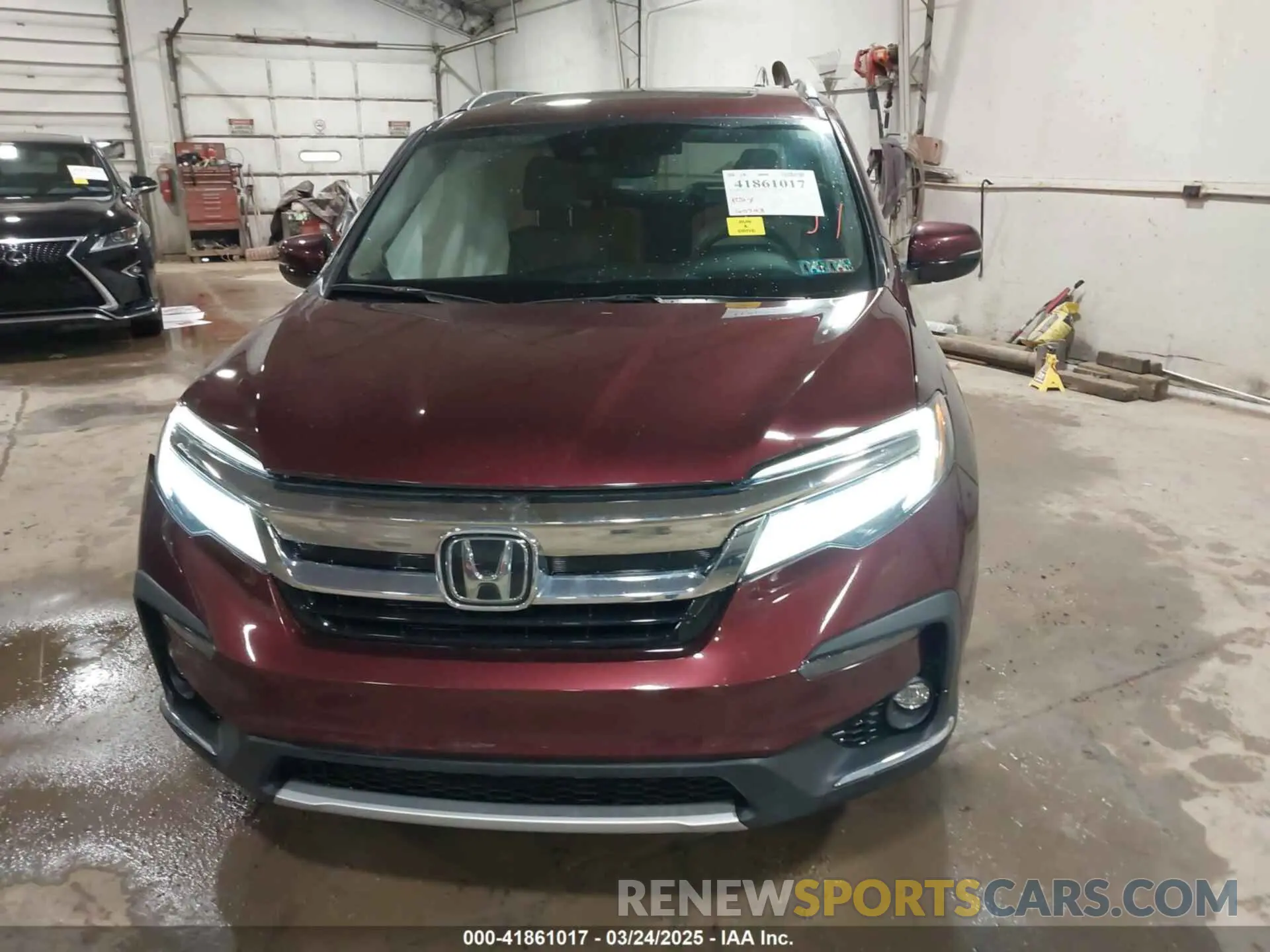 12 fotografías del automóvil dañado 5FNYF6H61NB045597 HONDA PILOT 2022
