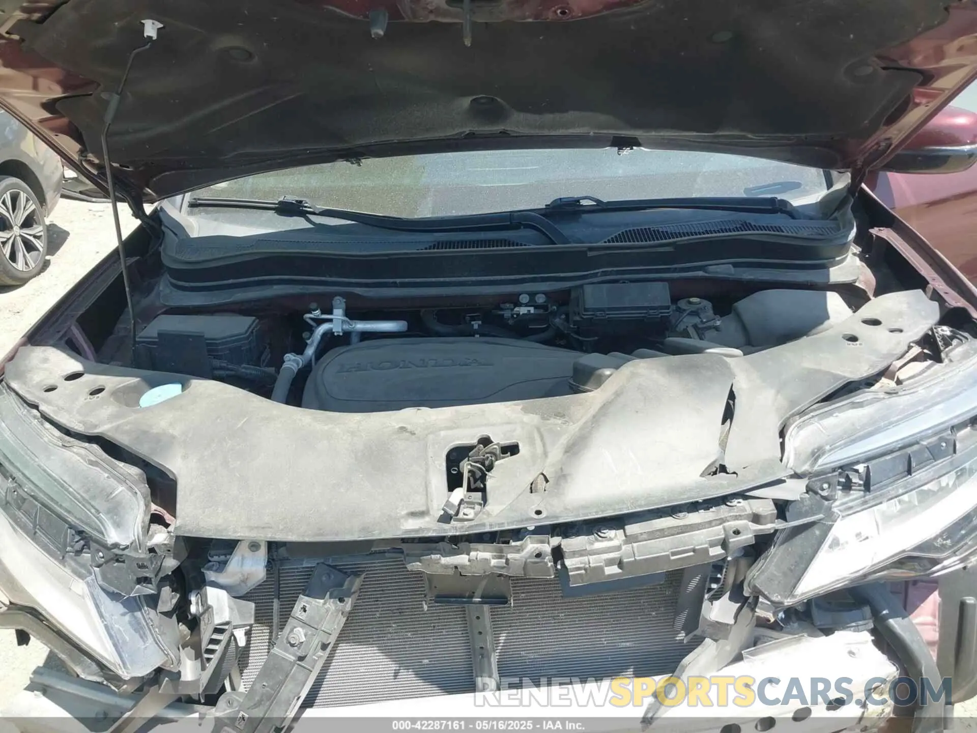 10 fotografías del automóvil dañado 5FNYF6H64NB072258 HONDA PILOT 2022
