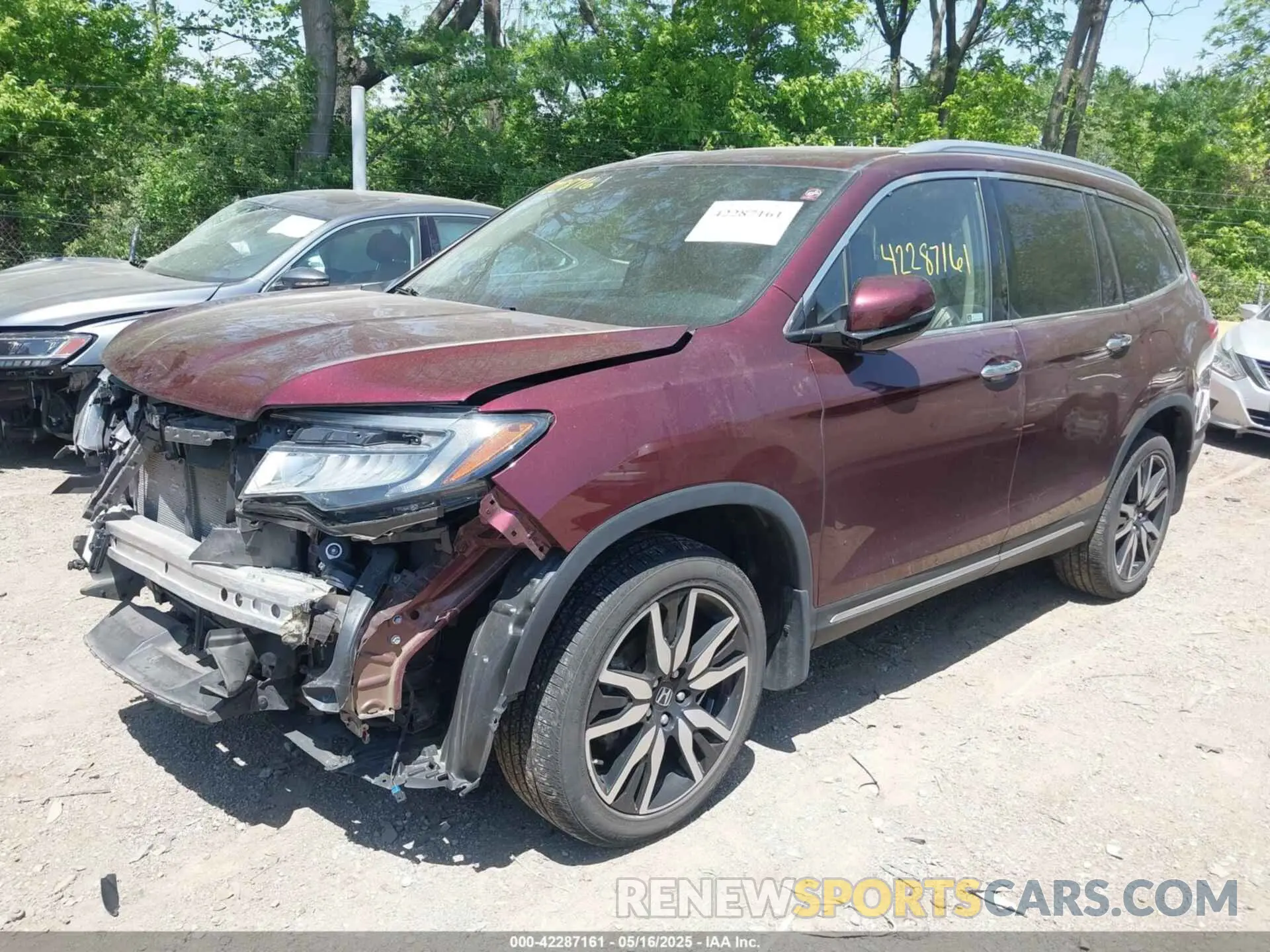 6 fotografías del automóvil dañado 5FNYF6H64NB072258 HONDA PILOT 2022