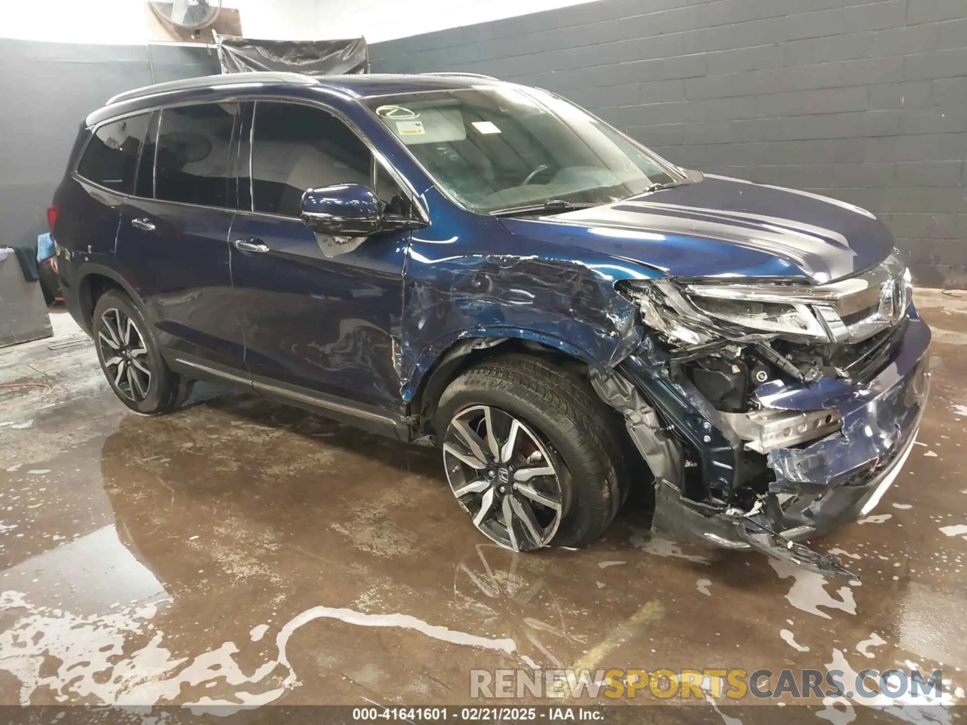 1 fotografías del automóvil dañado 5FNYF6H65NB052164 HONDA PILOT 2022