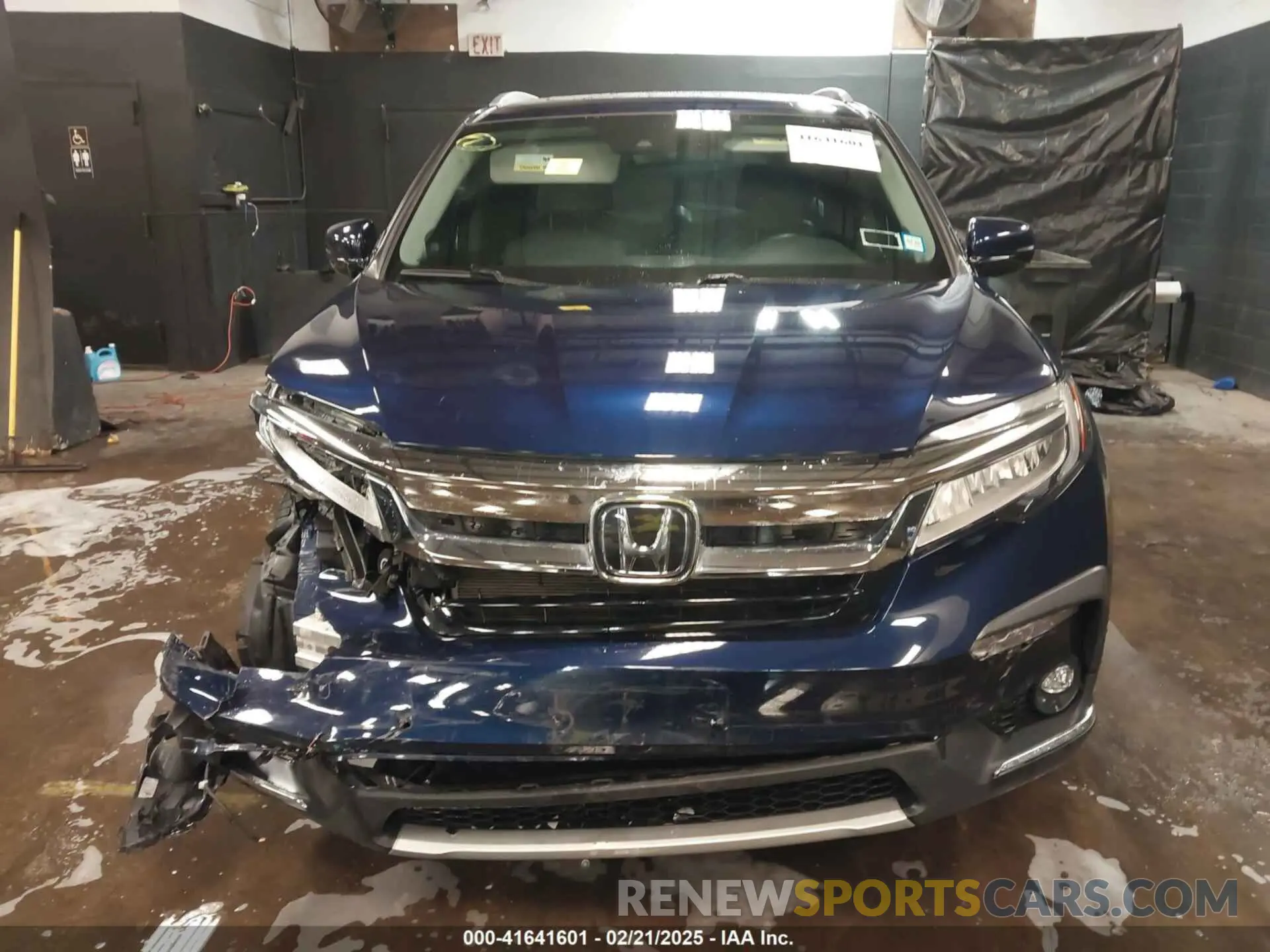 12 fotografías del automóvil dañado 5FNYF6H65NB052164 HONDA PILOT 2022