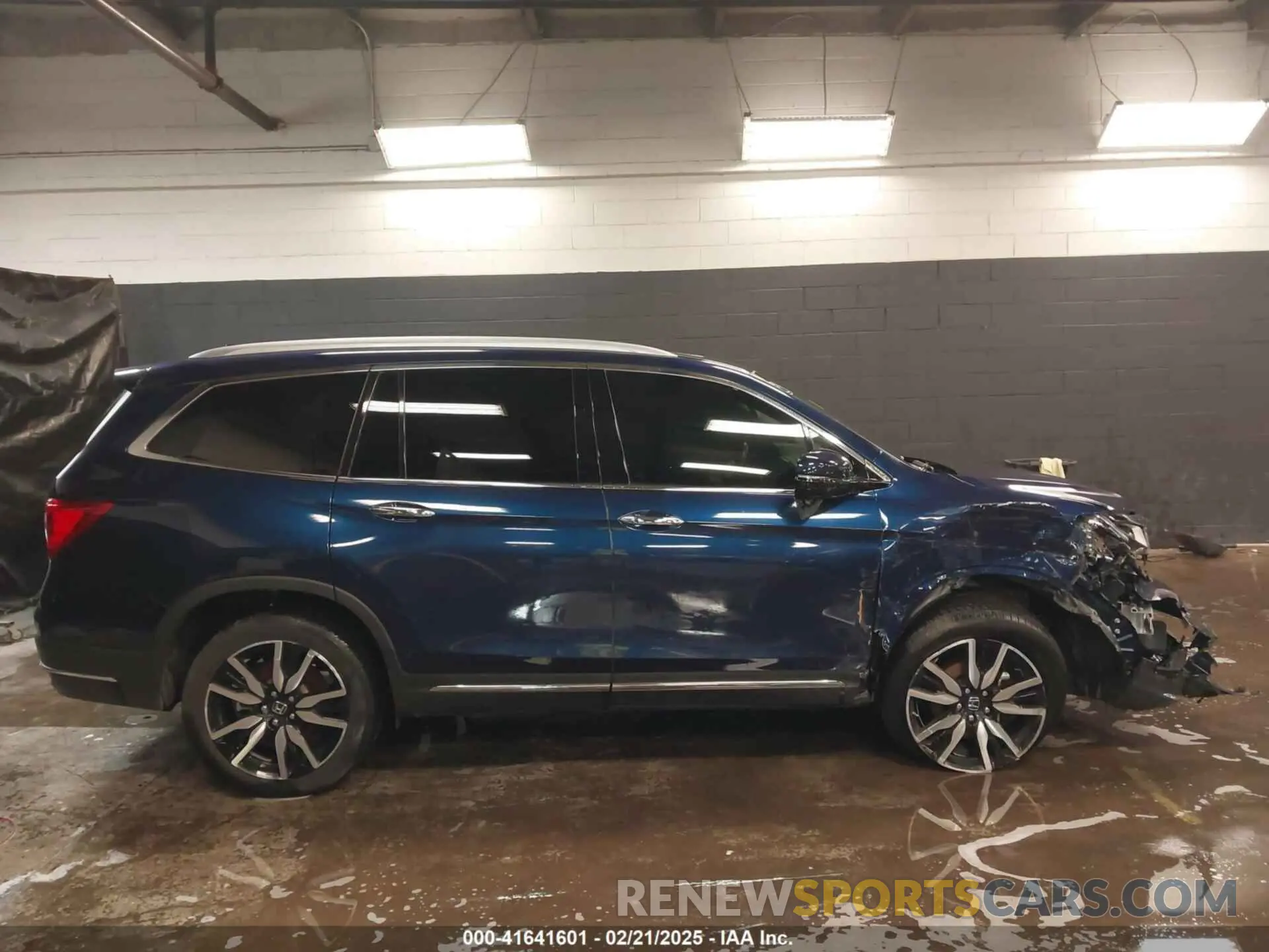 13 fotografías del automóvil dañado 5FNYF6H65NB052164 HONDA PILOT 2022