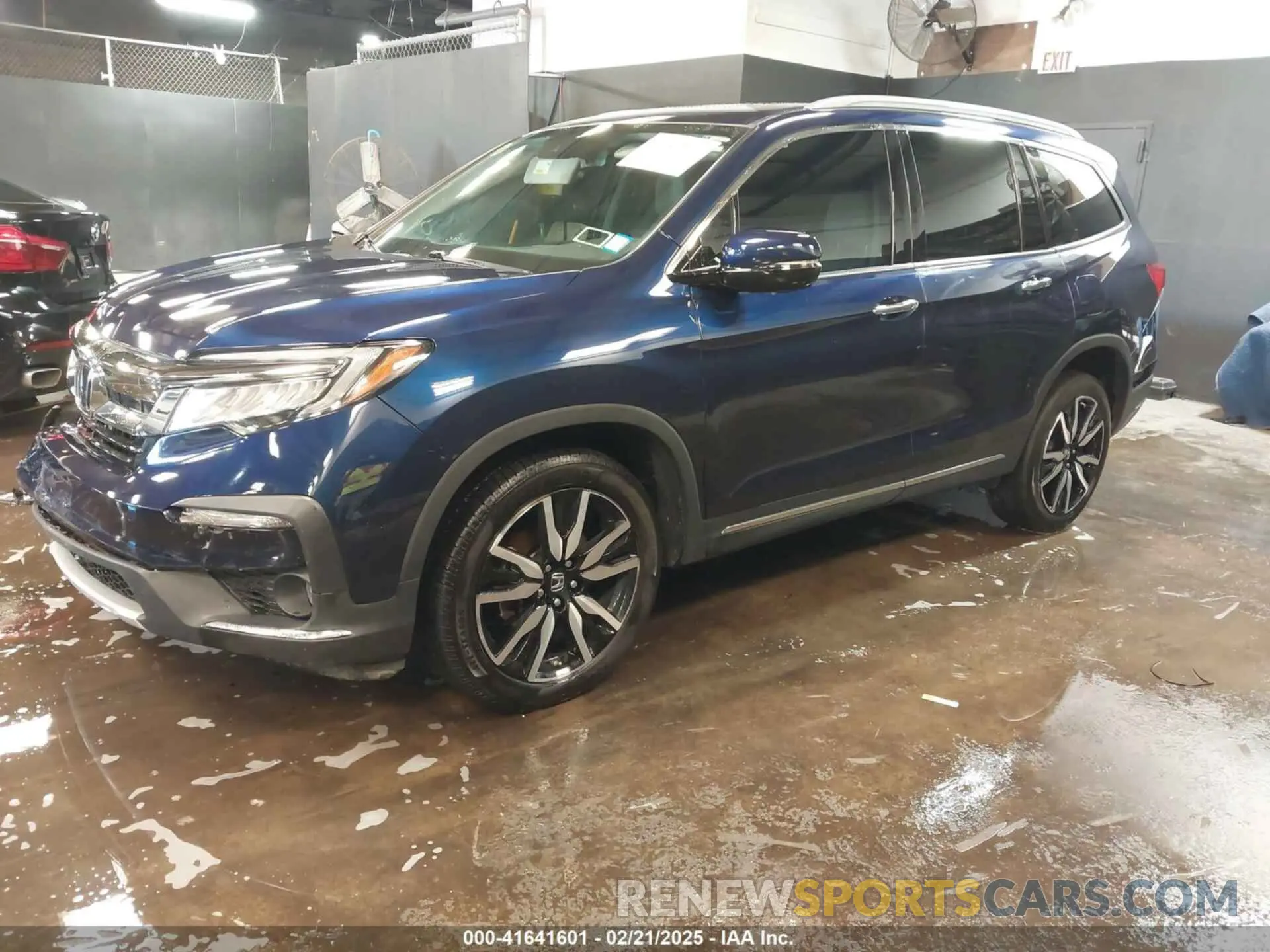2 fotografías del automóvil dañado 5FNYF6H65NB052164 HONDA PILOT 2022