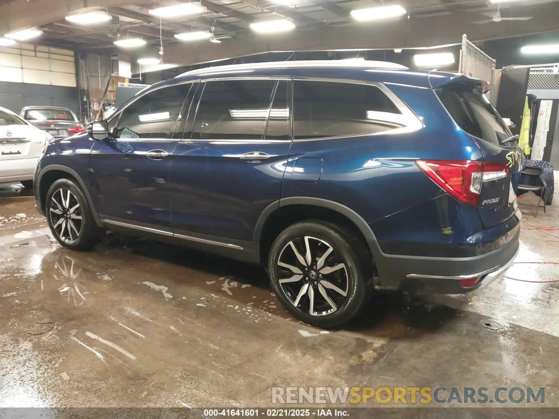 3 fotografías del automóvil dañado 5FNYF6H65NB052164 HONDA PILOT 2022