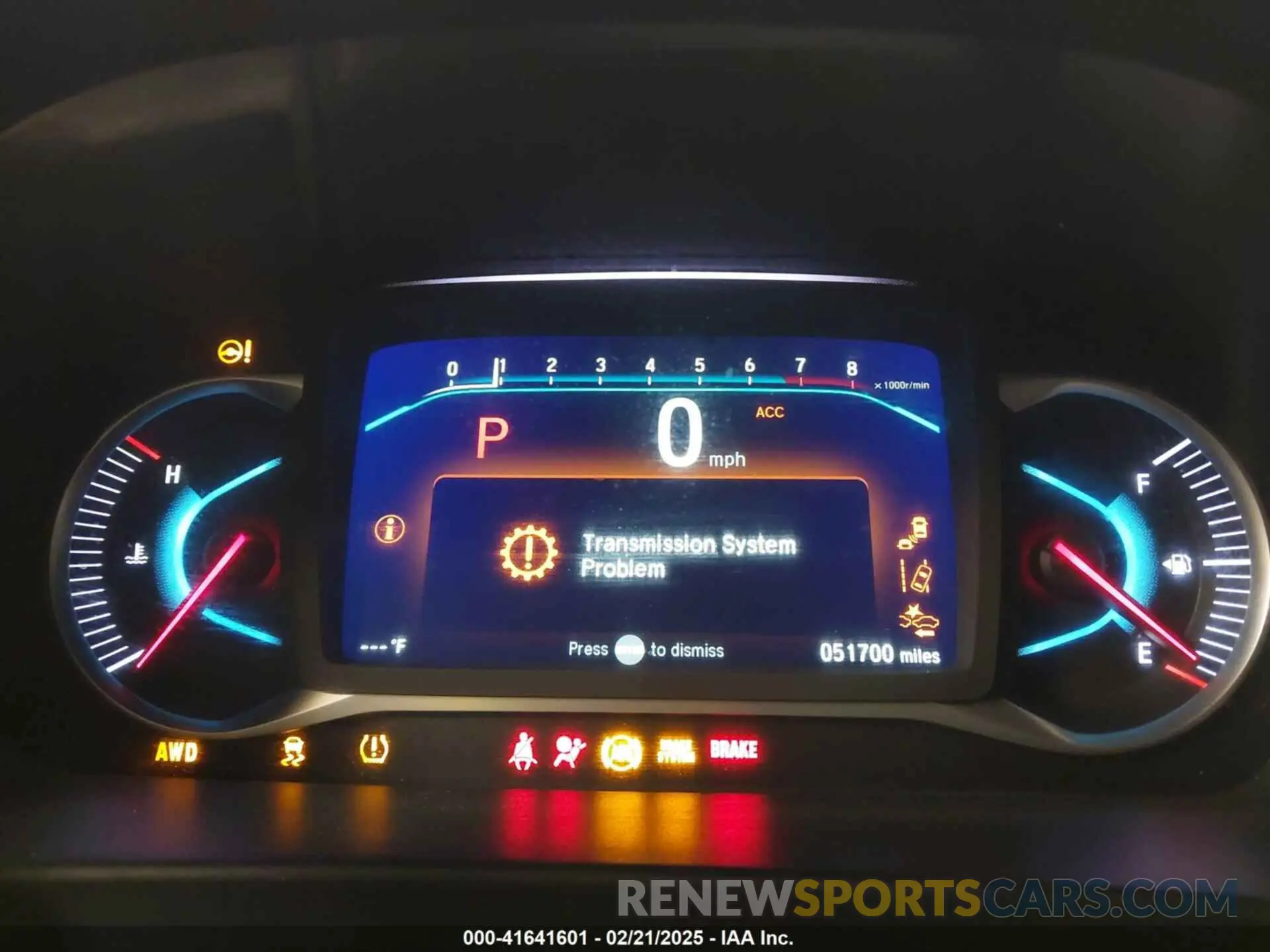 7 fotografías del automóvil dañado 5FNYF6H65NB052164 HONDA PILOT 2022
