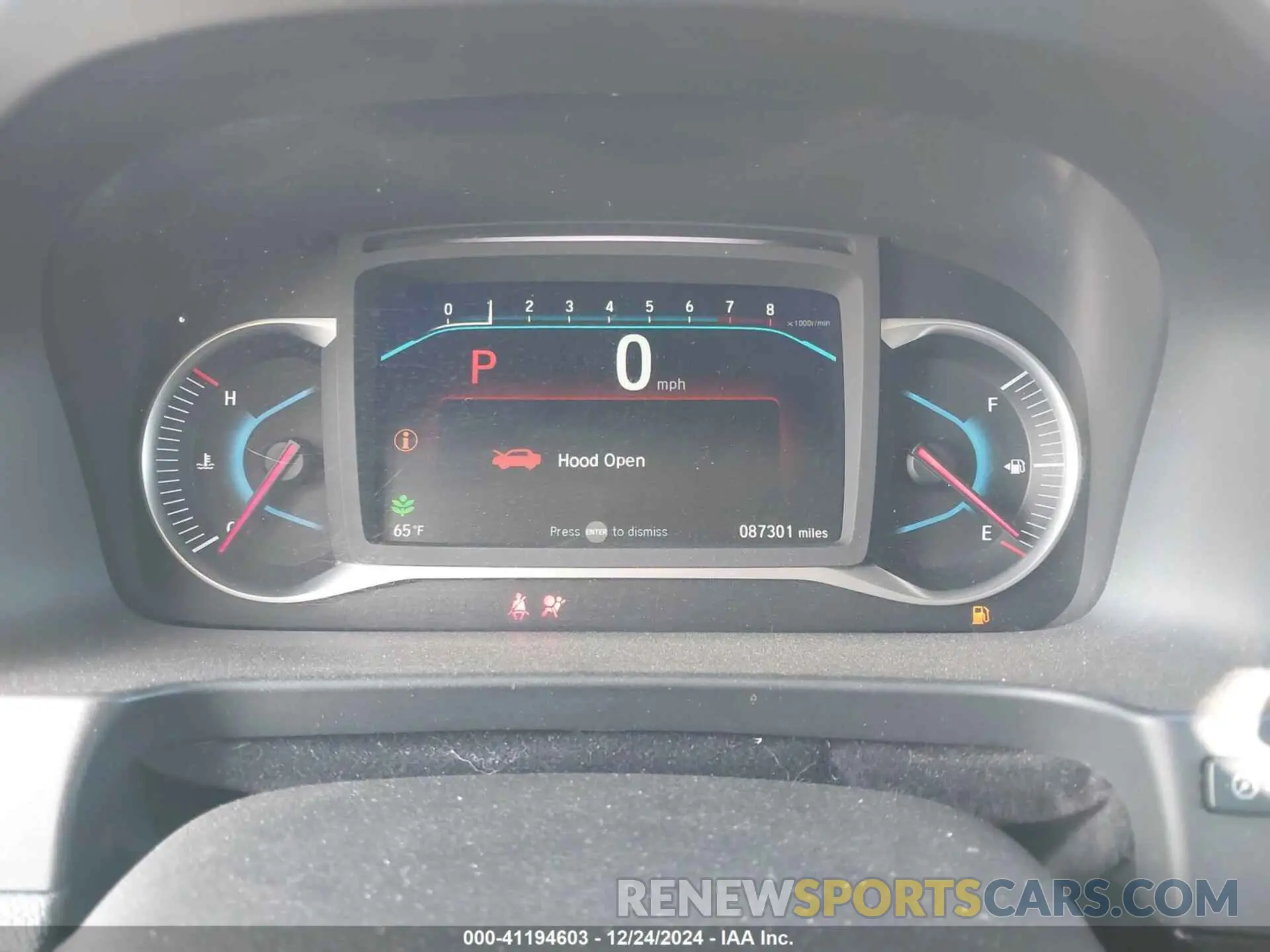 7 fotografías del automóvil dañado 5FNYF6H67NB017660 HONDA PILOT 2022