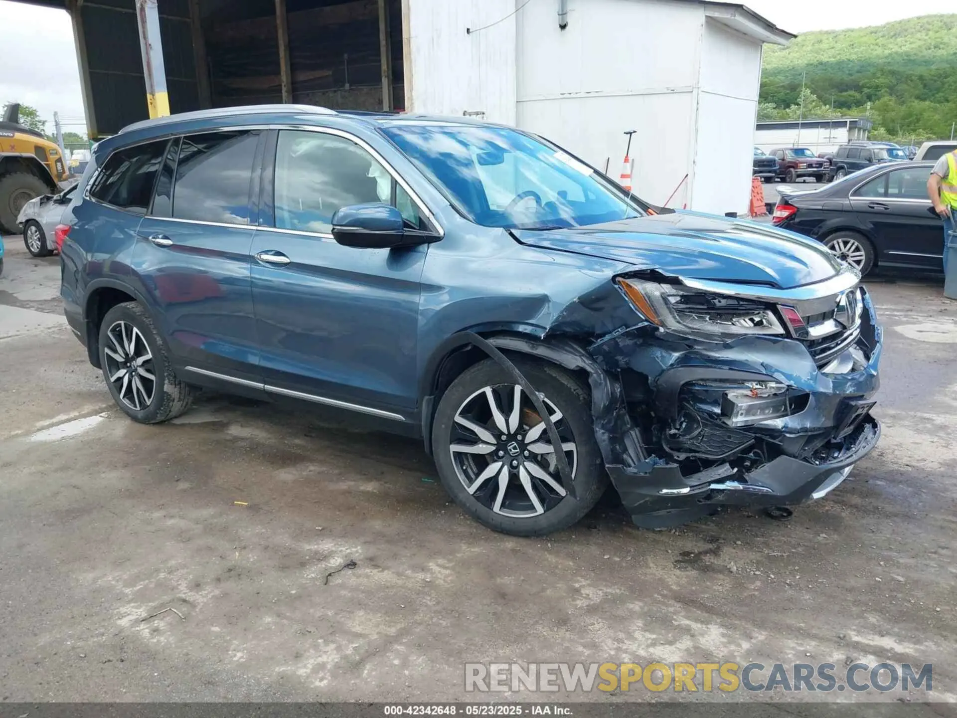 1 fotografías del automóvil dañado 5FNYF6H68NB011186 HONDA PILOT 2022