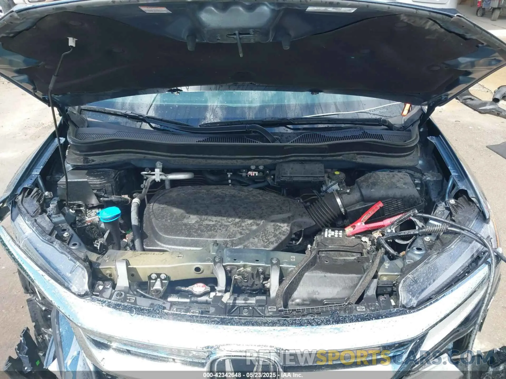 10 fotografías del automóvil dañado 5FNYF6H68NB011186 HONDA PILOT 2022