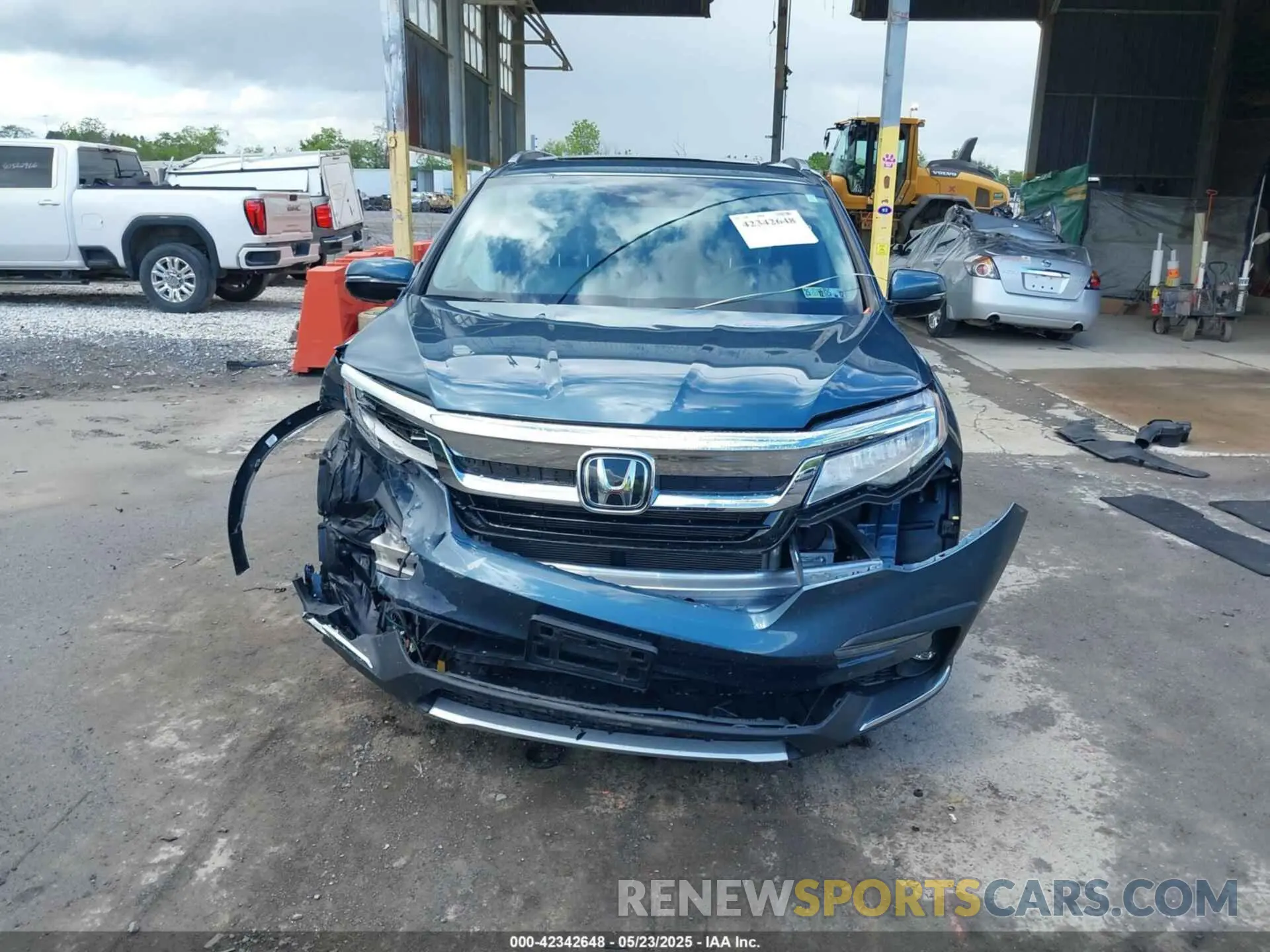 13 fotografías del automóvil dañado 5FNYF6H68NB011186 HONDA PILOT 2022