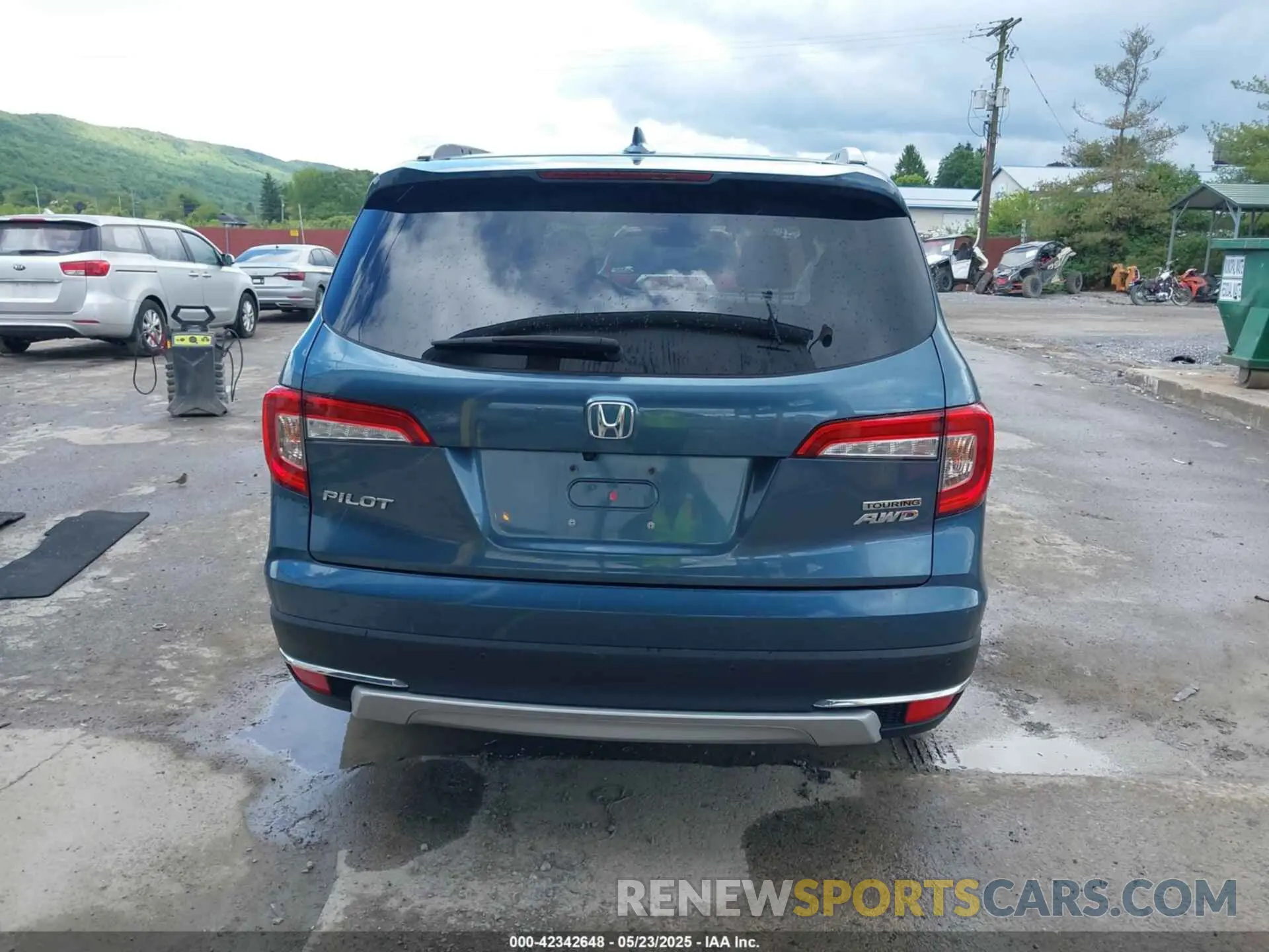 17 fotografías del automóvil dañado 5FNYF6H68NB011186 HONDA PILOT 2022